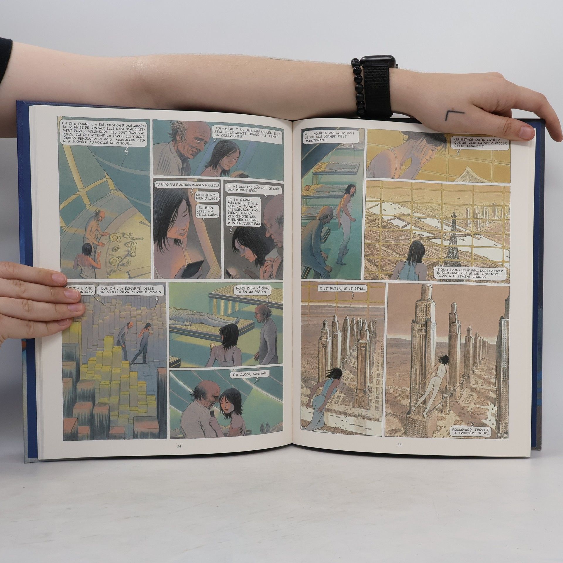 François Schuiten Revoir Paris