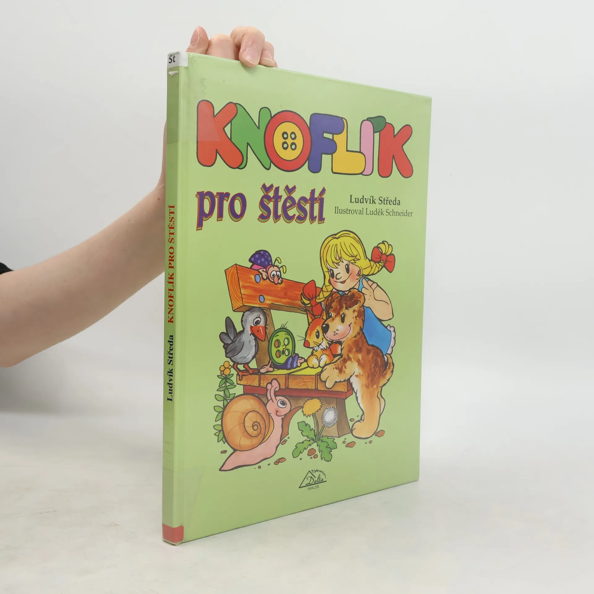 Knoflík pro štěstí | Kniha | Ludvík Středa | CS