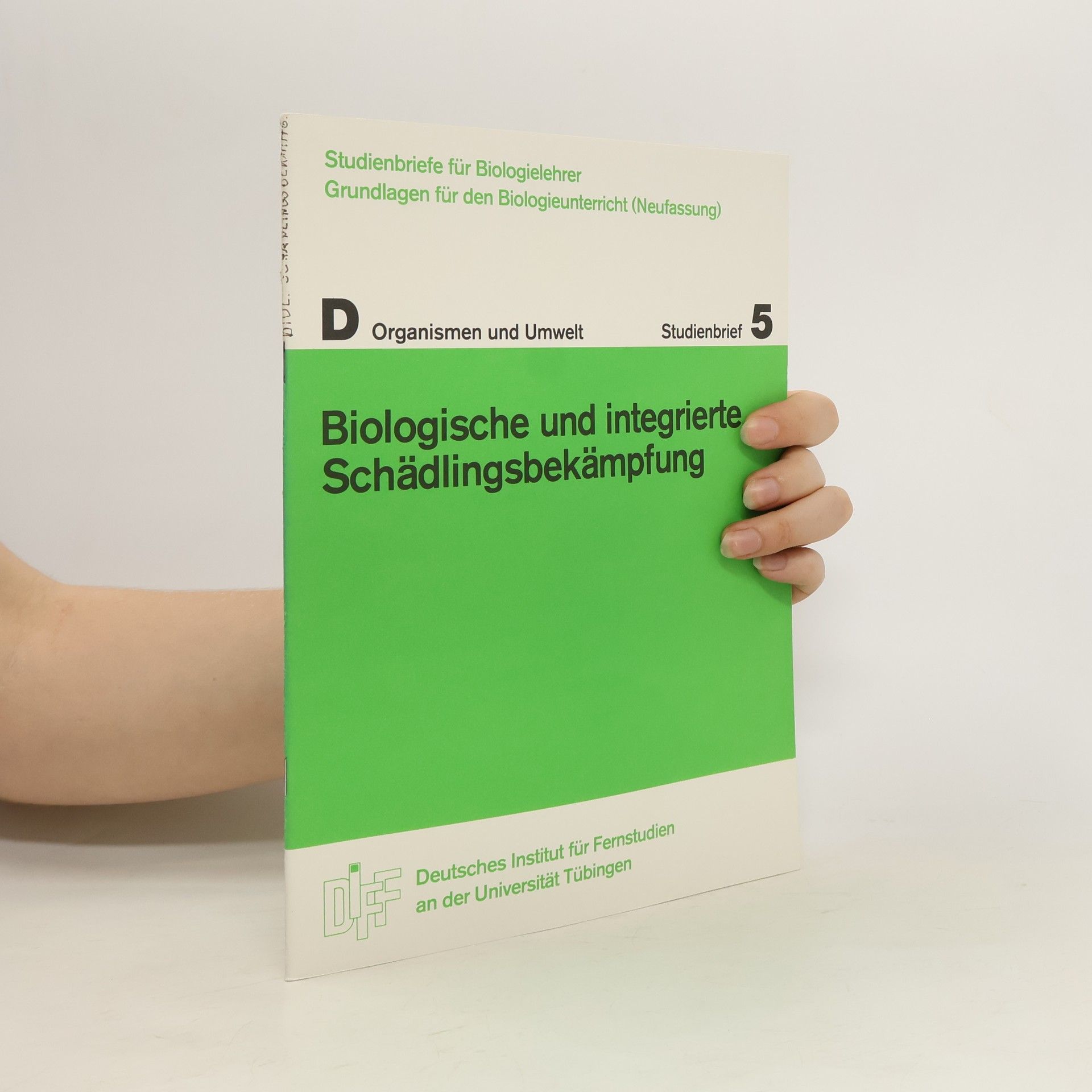 Rüdiger Heer Biologische und integrierte Schädlingsbekämpfung