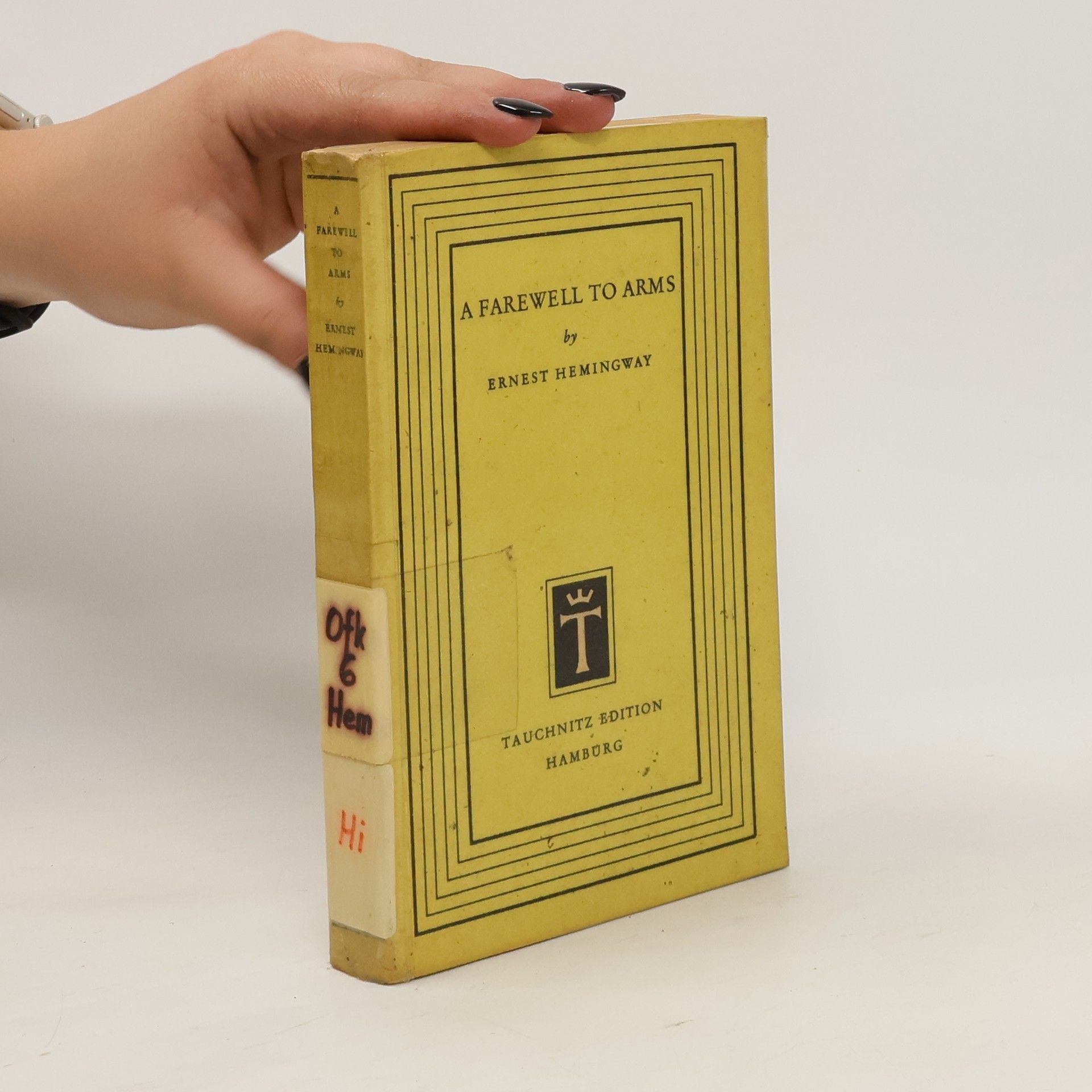 Ernest Hemingway A Farewell to Arms