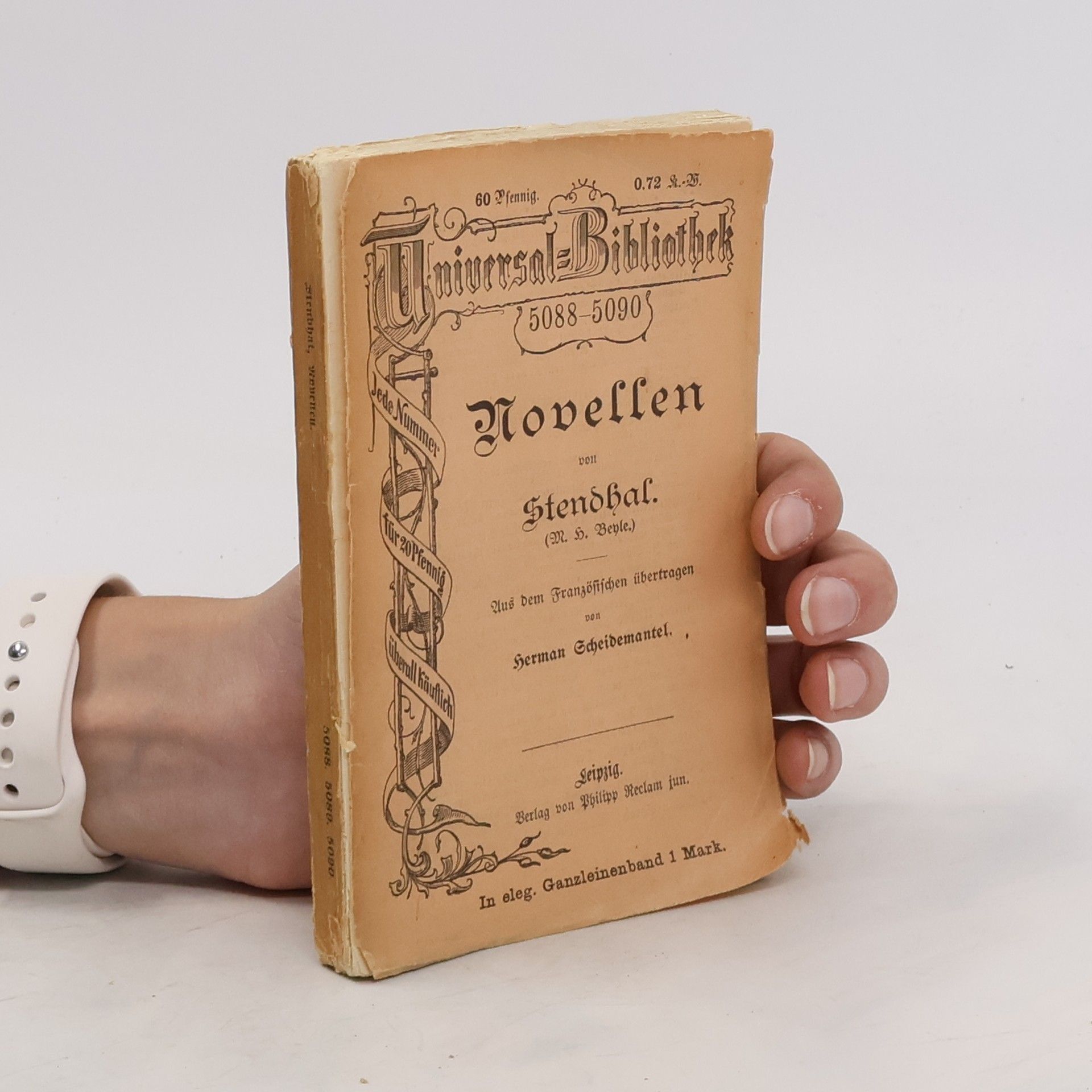 Stendhal Universal Bibliothek 5088-5090. Novellen von Stendhal