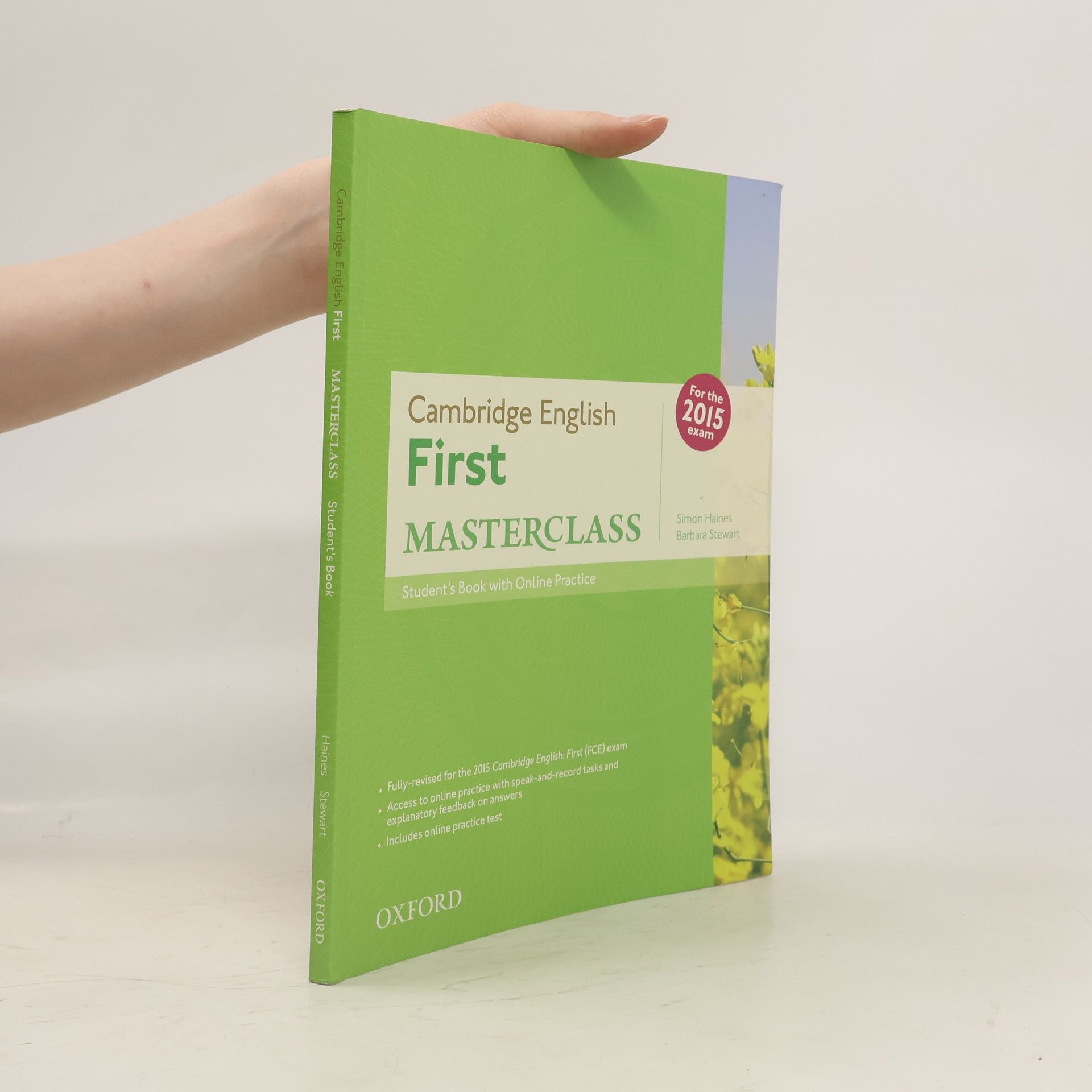 Simon Haines Cambridge English first masterclass : student's book with online practice