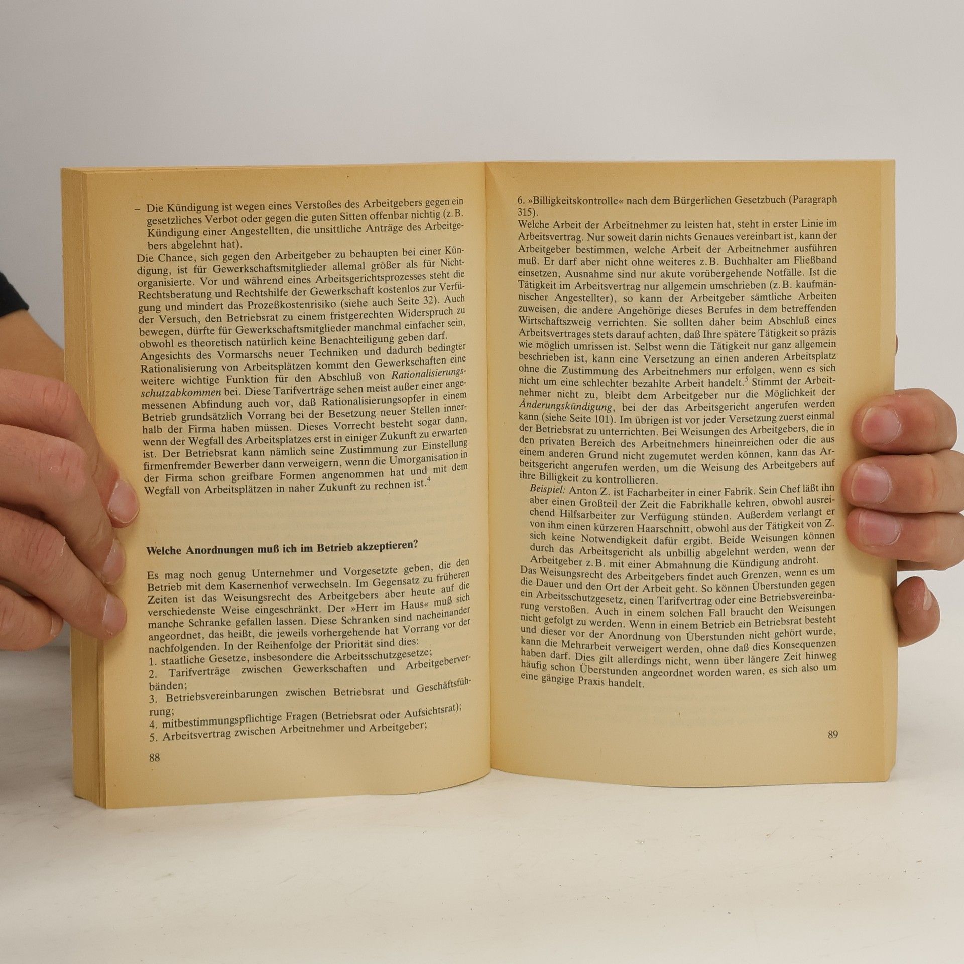 Roland Bunzenthal Handbuch für Arbeitnehmer