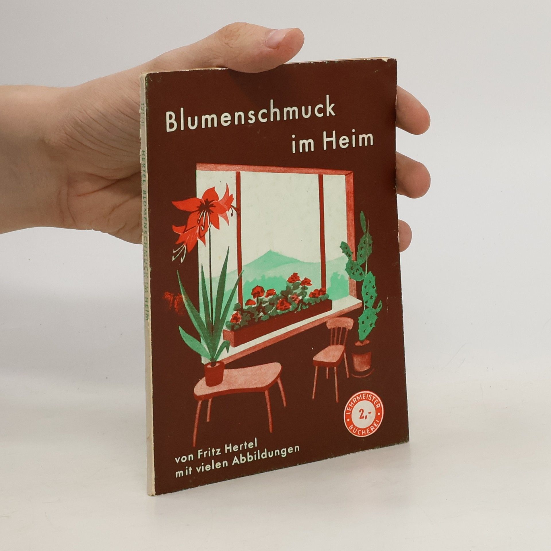 Fritz Hertel Blumenschmuck im Heim