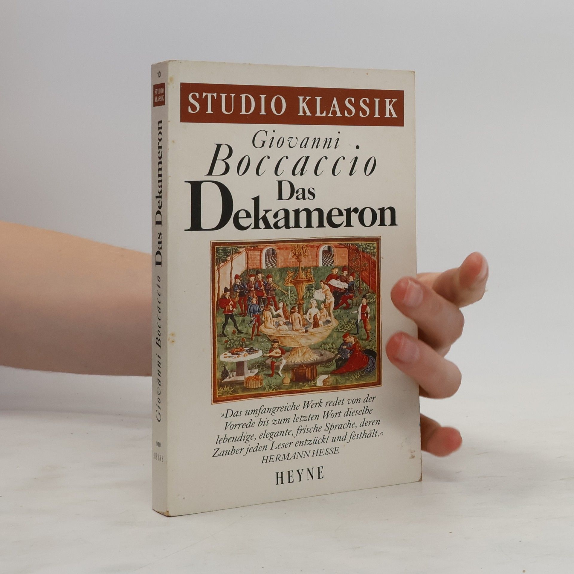 Giovanni Boccaccio Das Dekameron.