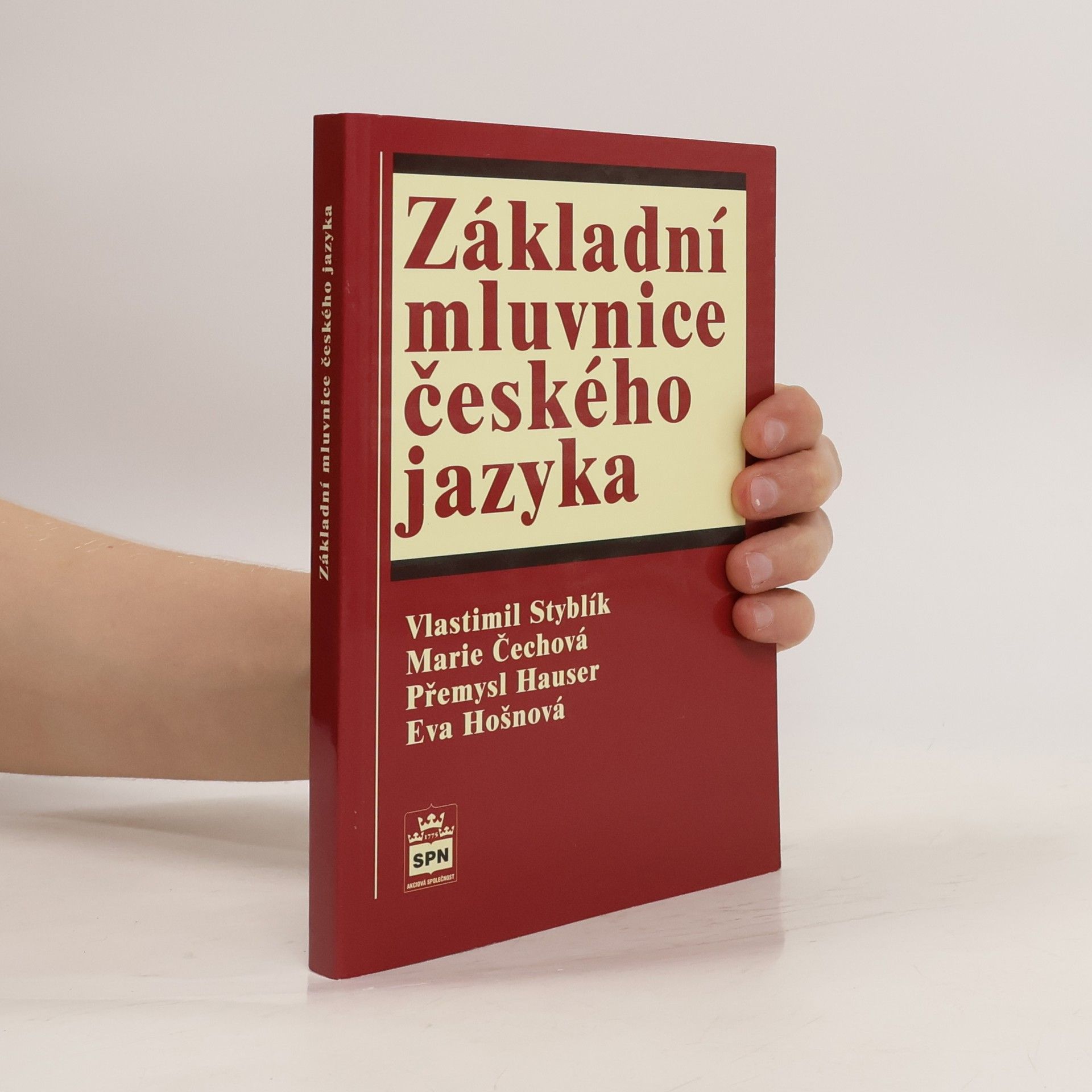 Vlastimil Styblík Základní mluvnice českého jazyka