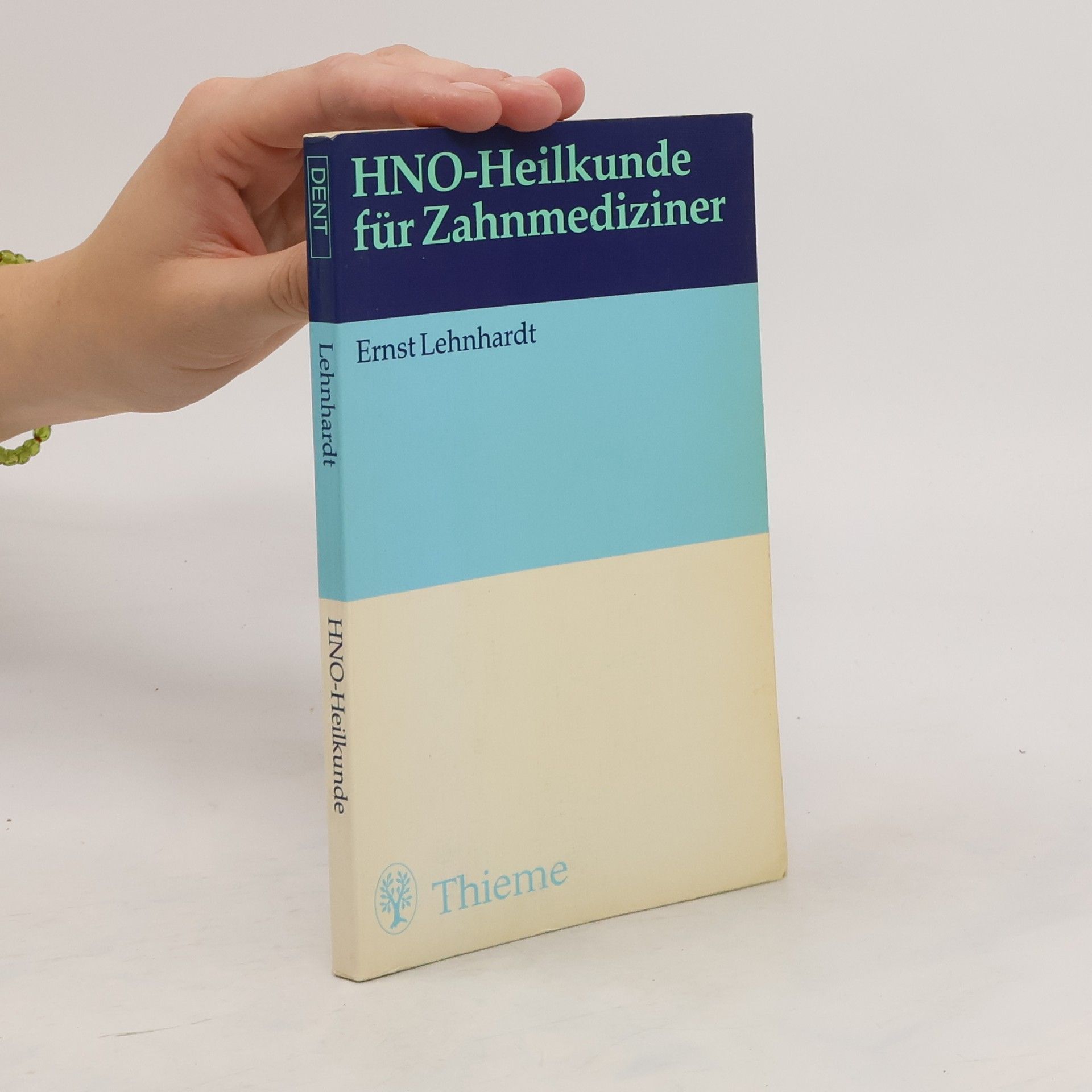 Ernst Lehnhardt HNO-Heilkunde für Zahnmediziner