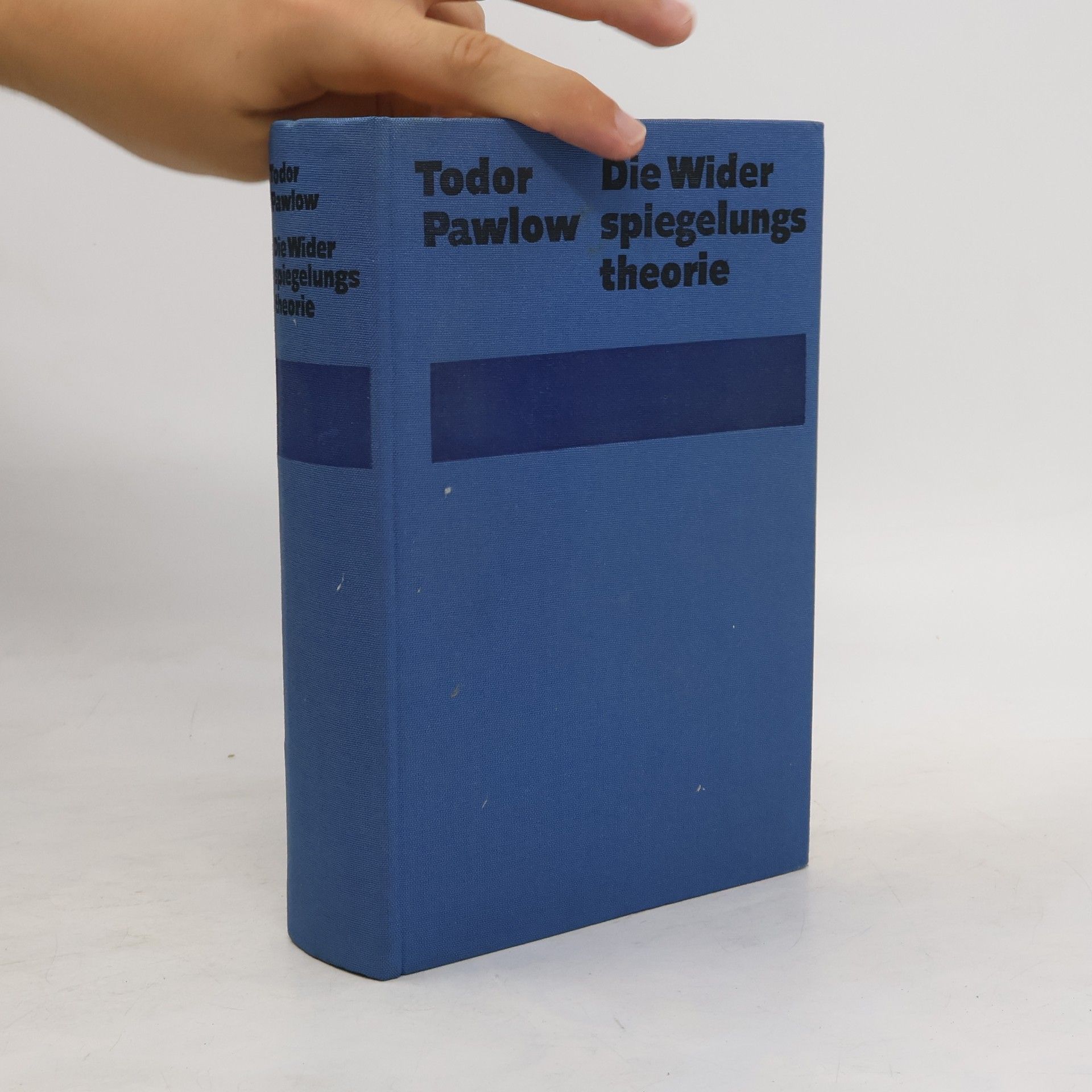 Todor Pawlow Die Widerspiegelungstheorie