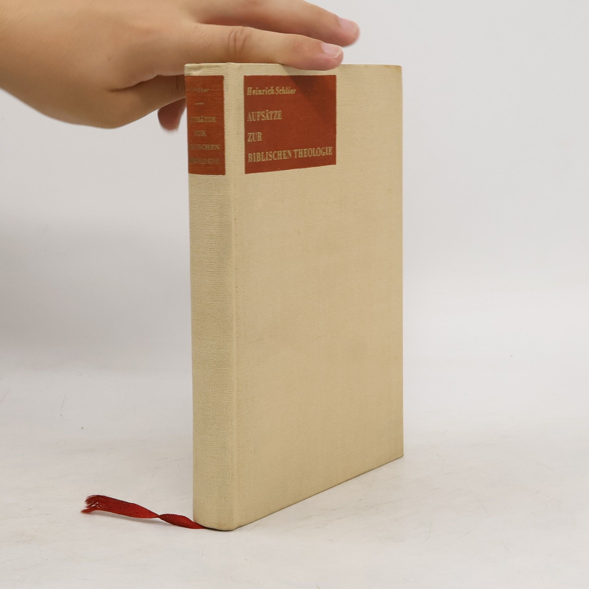 Heinrich Schlier Aufsätze zur Biblischen Theologie