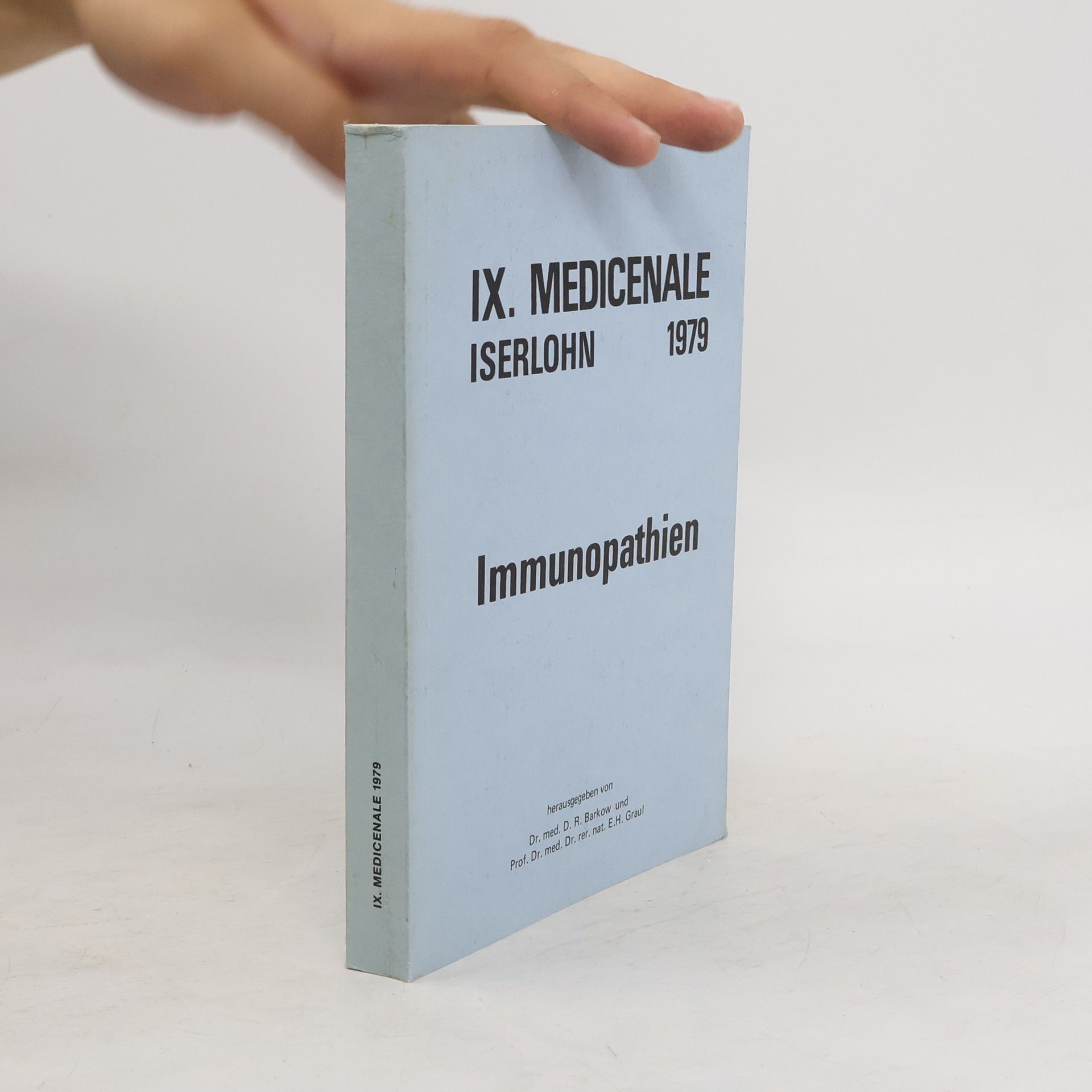 Dietrich R. Barkow IX. Medicenale. Immunopathien