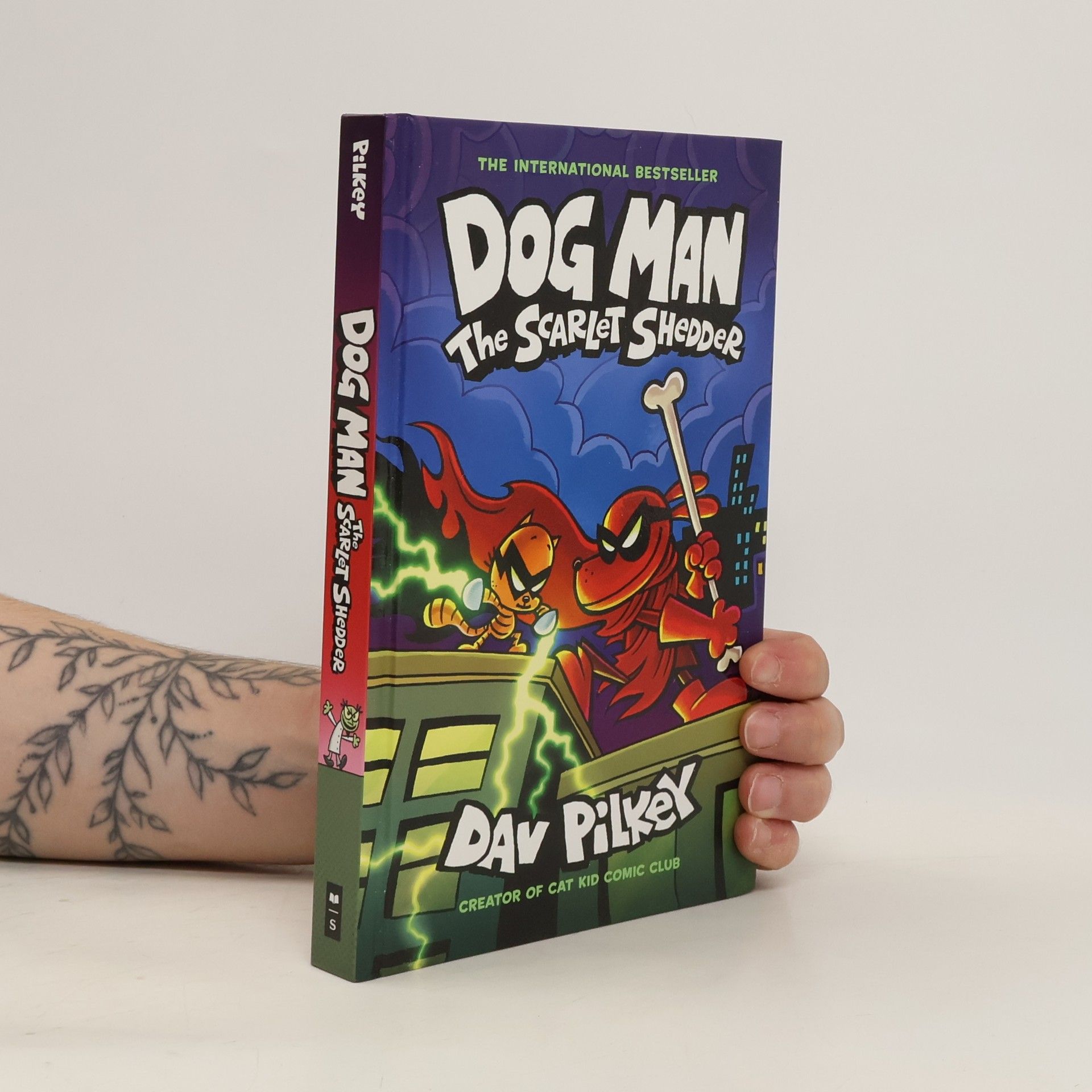 Dav Pilkey Dog Man 12: The Scarlet Shedder