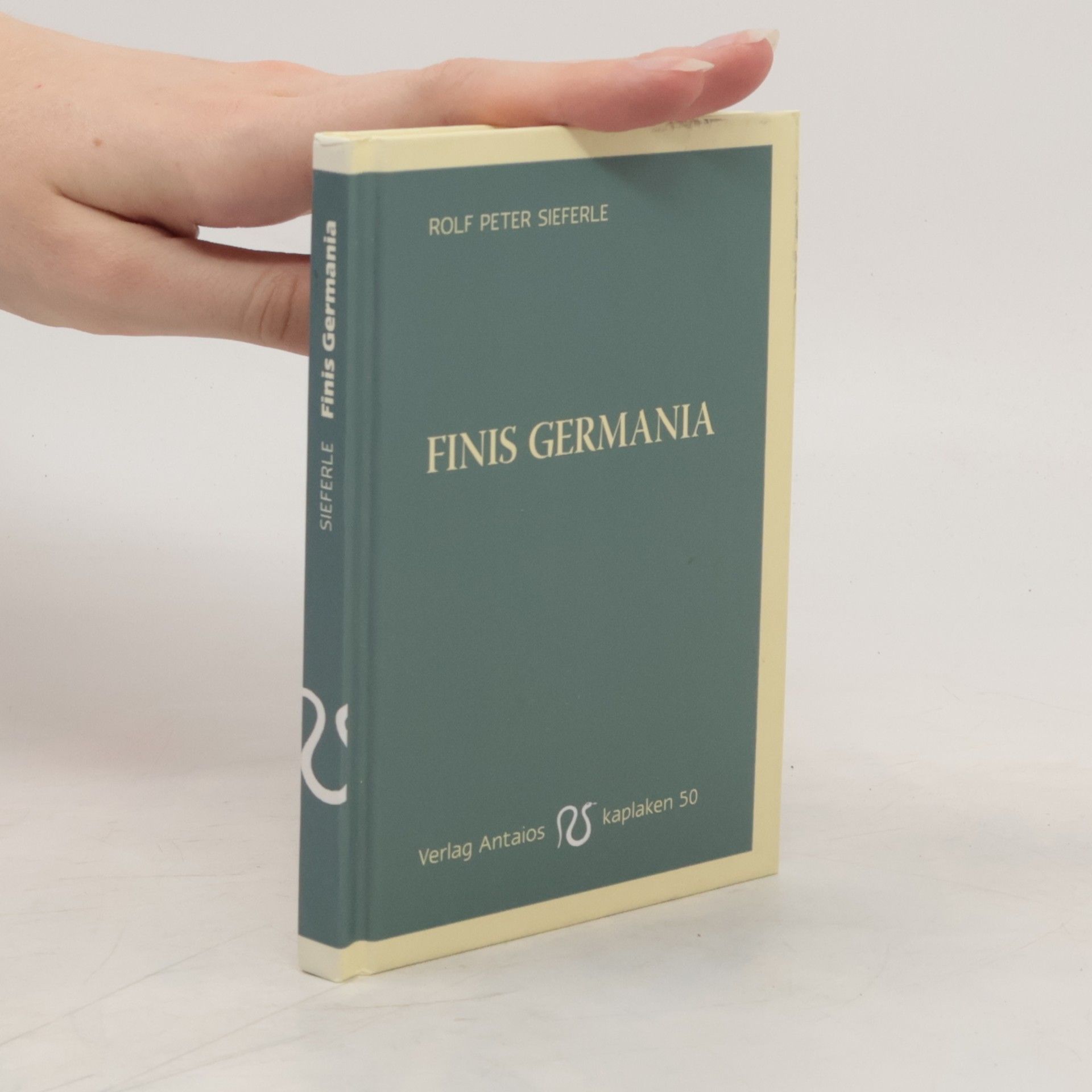 Rolf Peter Sieferle Finis Germania