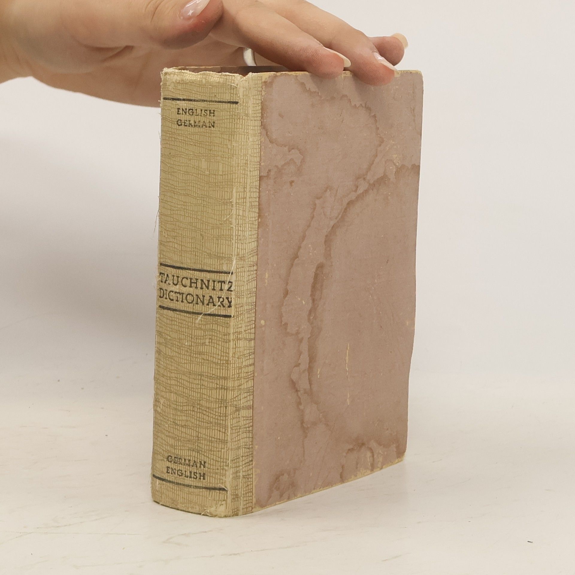 Walther Ebisch Tauchnitz Pocket Dictionary