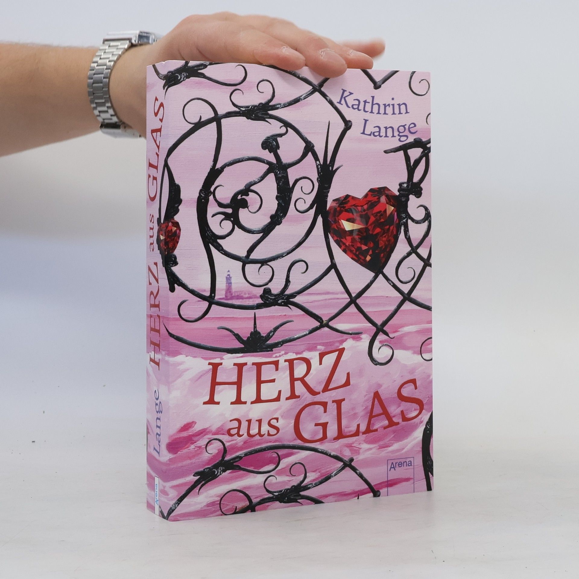 Kathrin Lange Herz aus Glas