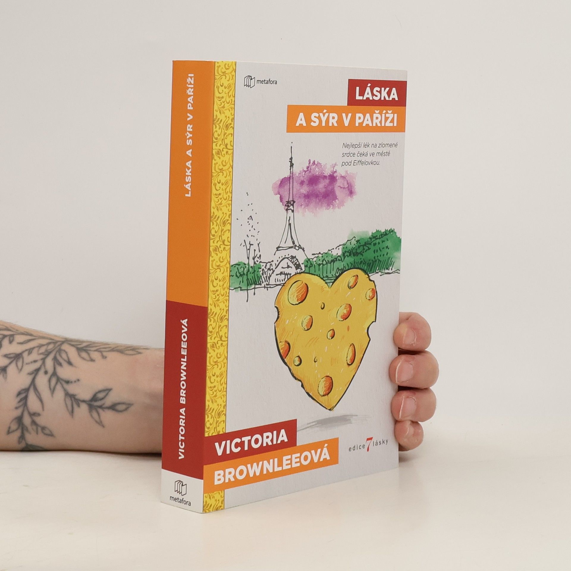 Victoria Brownlee Láska a sýr v Paříži