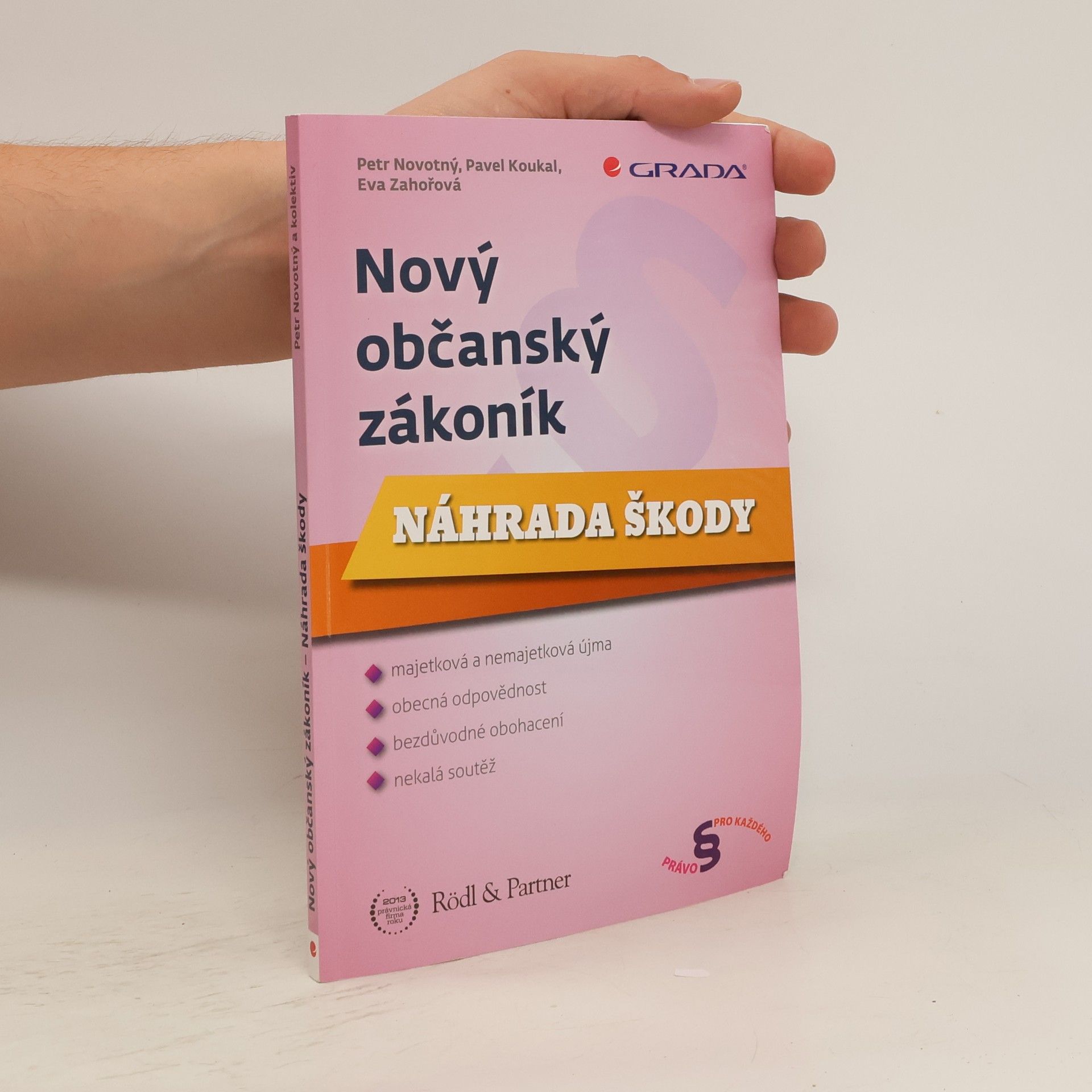 Karel Kupka Nový občanský zákoník - Náhrada škody