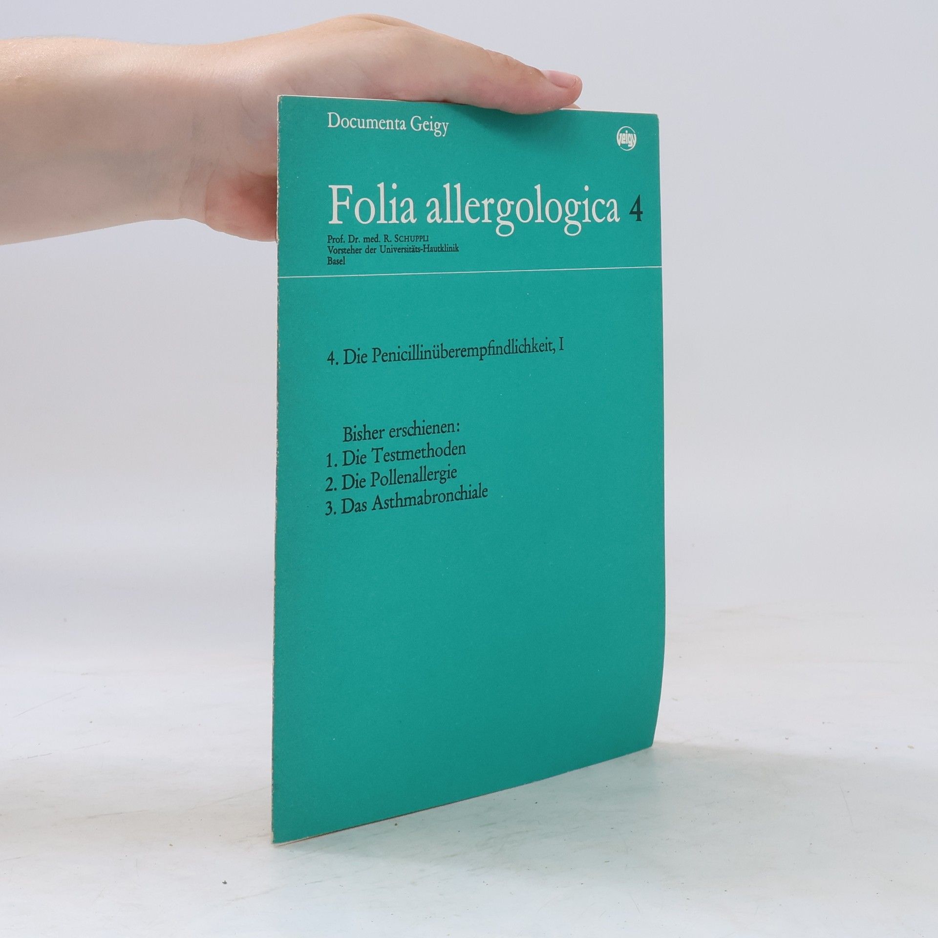 Auteurscollectief Documenta Geigy. Folia allergologica 4