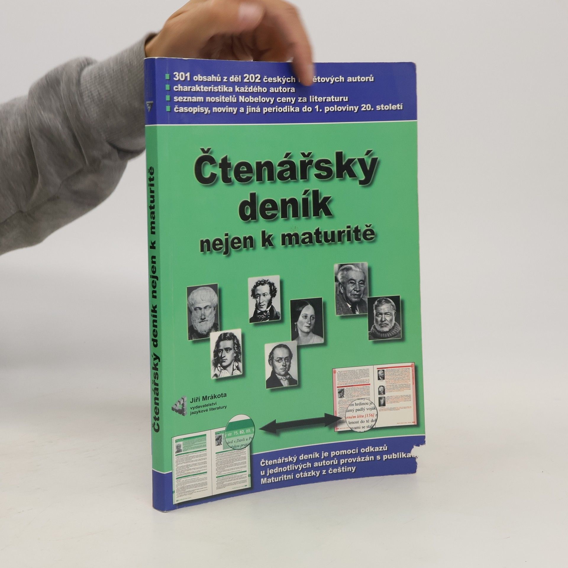 Collectif d'auteurs Čtenářský deník nejen k maturitě