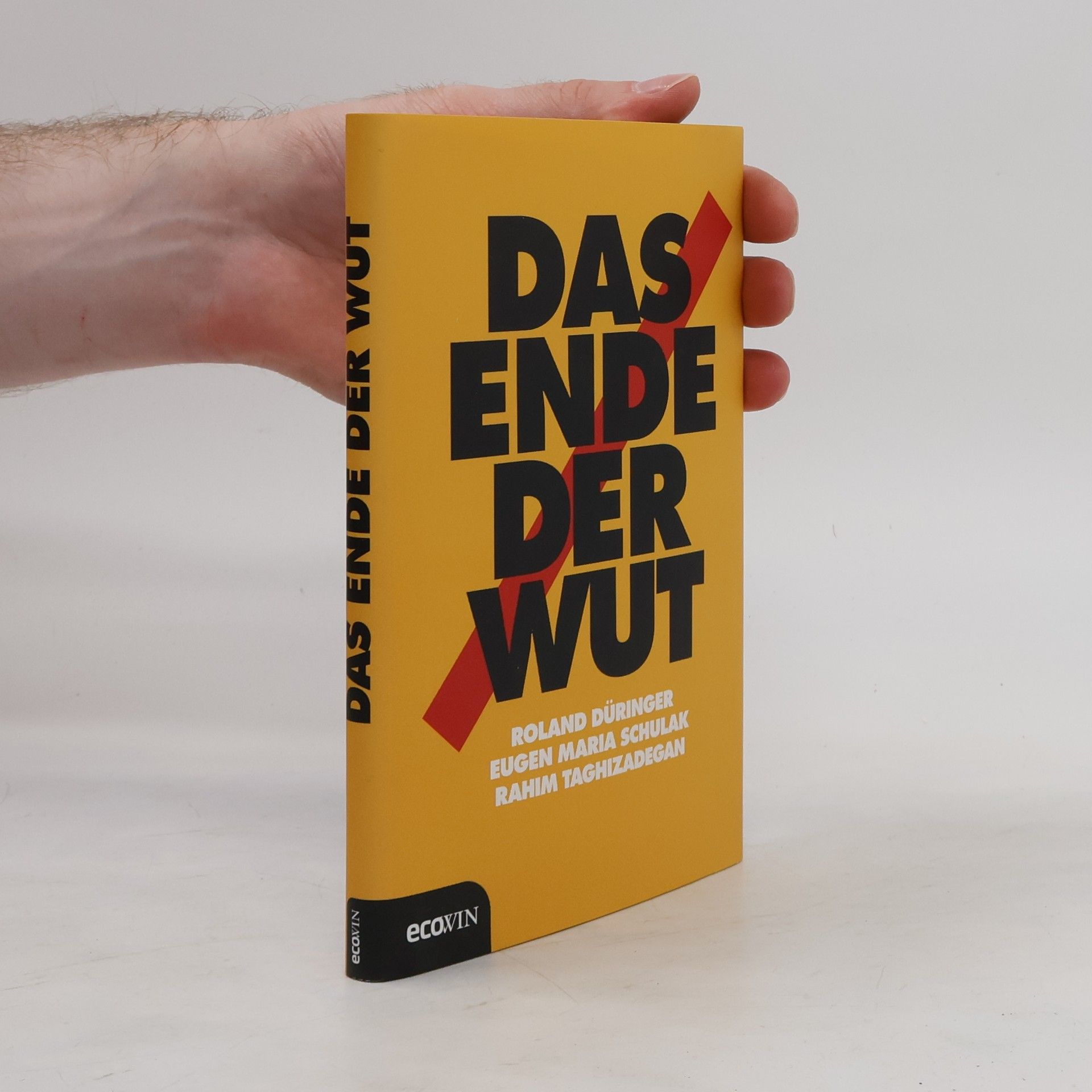 Eugen Maria Schulak Das Ende der Wut