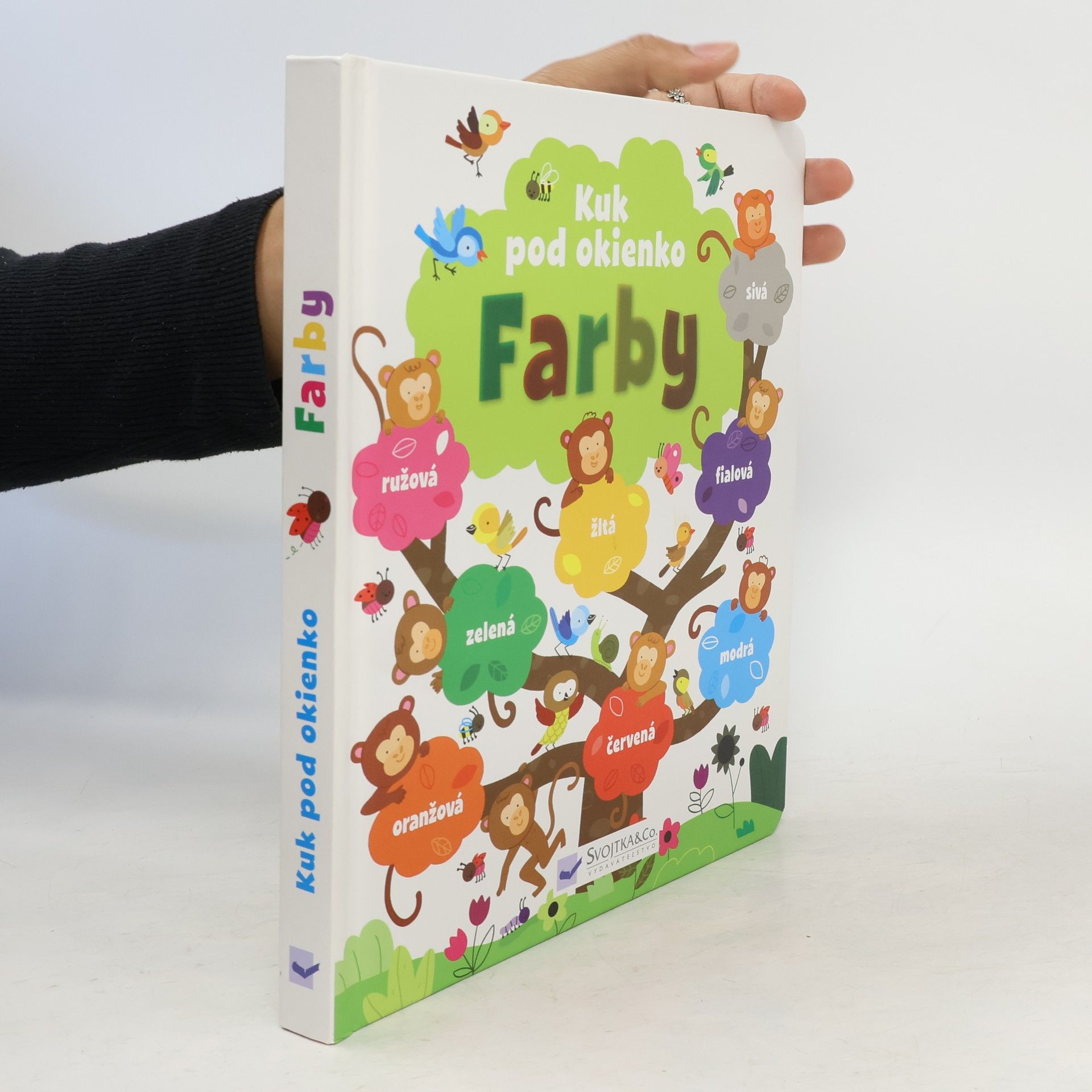Felicity Brooks Kuk pod okienko. Farby