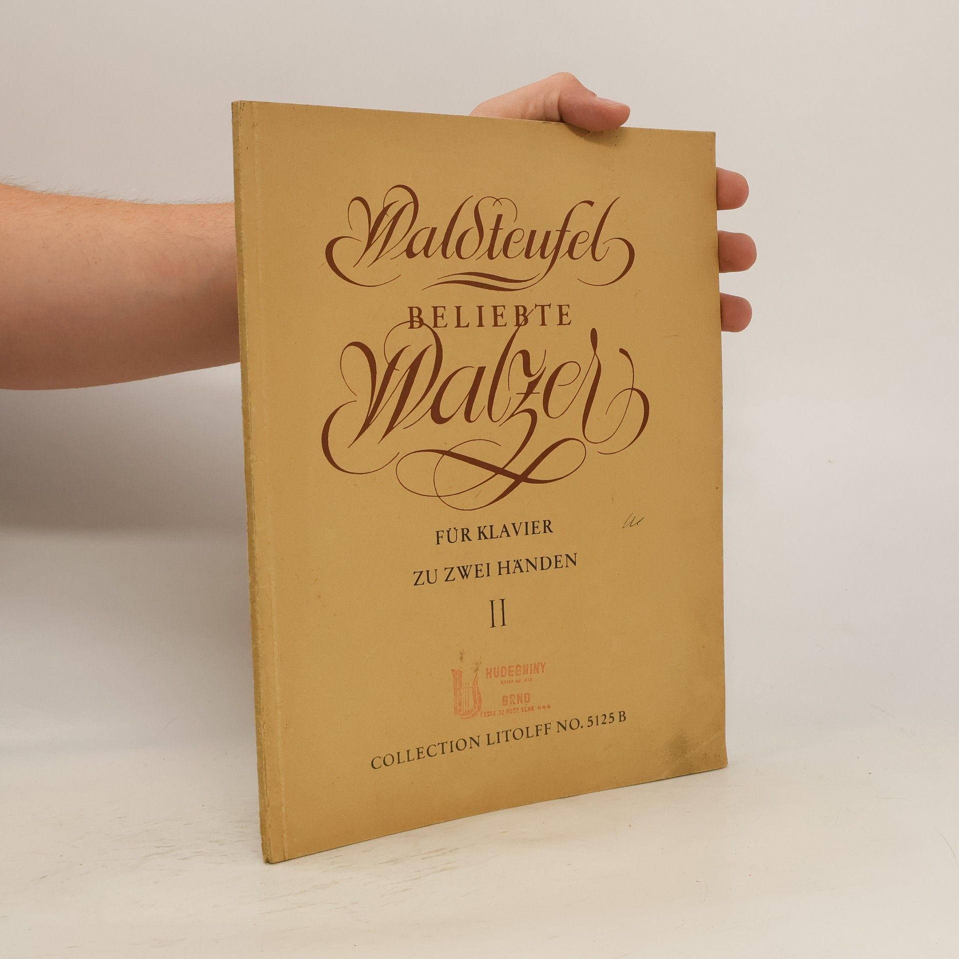 Emil Waldteufel Beliebte Walzer für Klavier zu 2 Händen. Band II