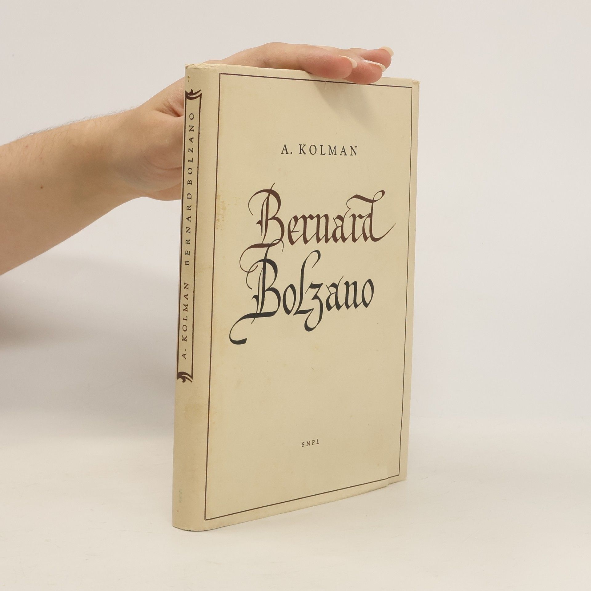 Arnošt Kolman Bernard Bolzano