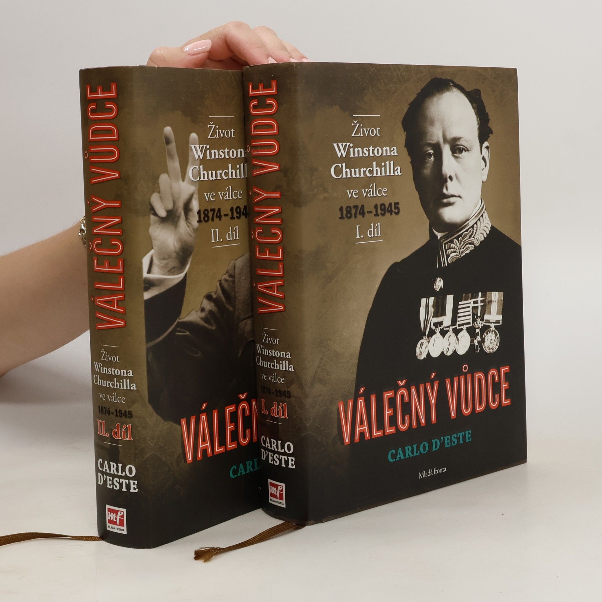 Carlo D'Este Válečný vůdce: Život Winstona Churchila, komplet