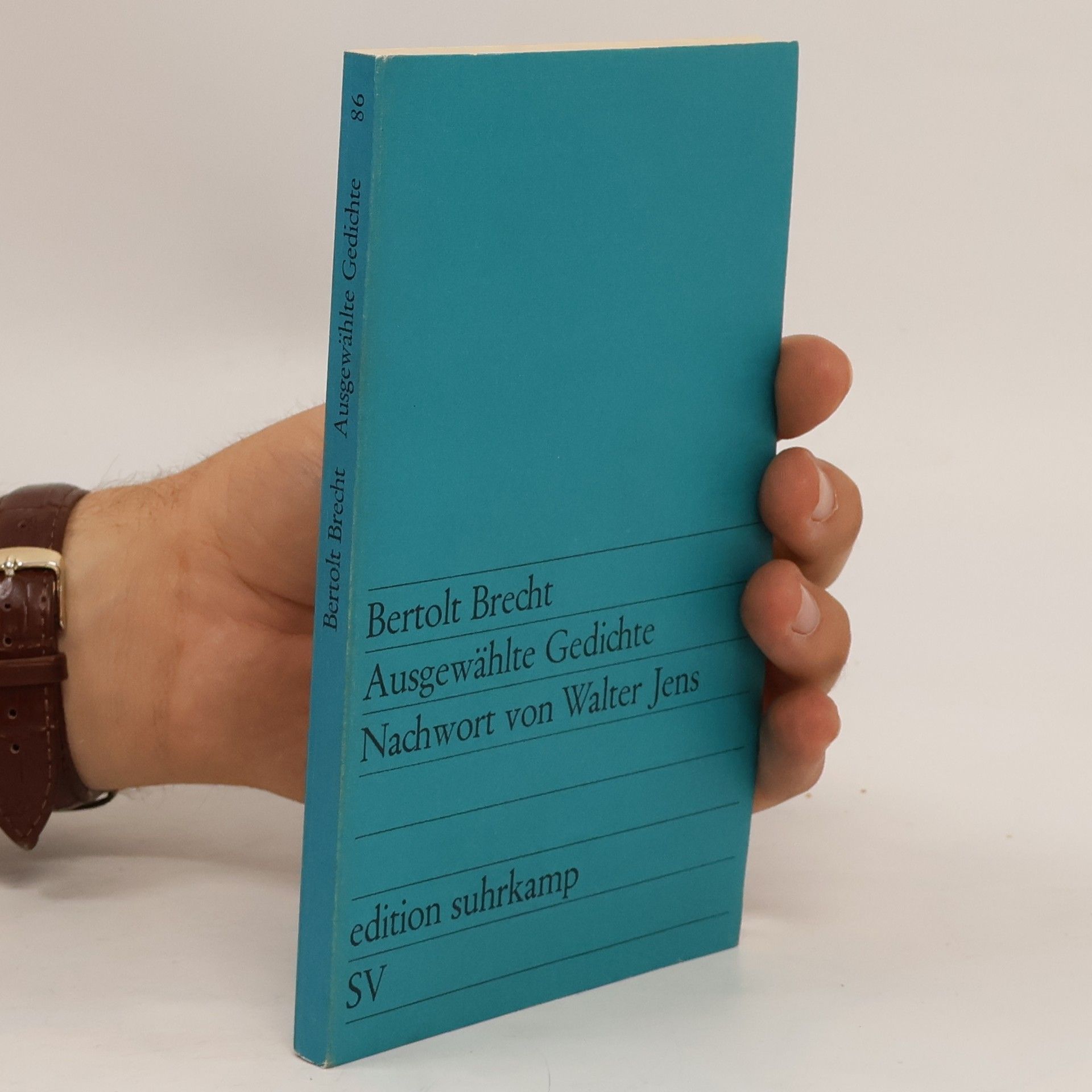 Bertolt Brecht Ausgewählte Gedicht