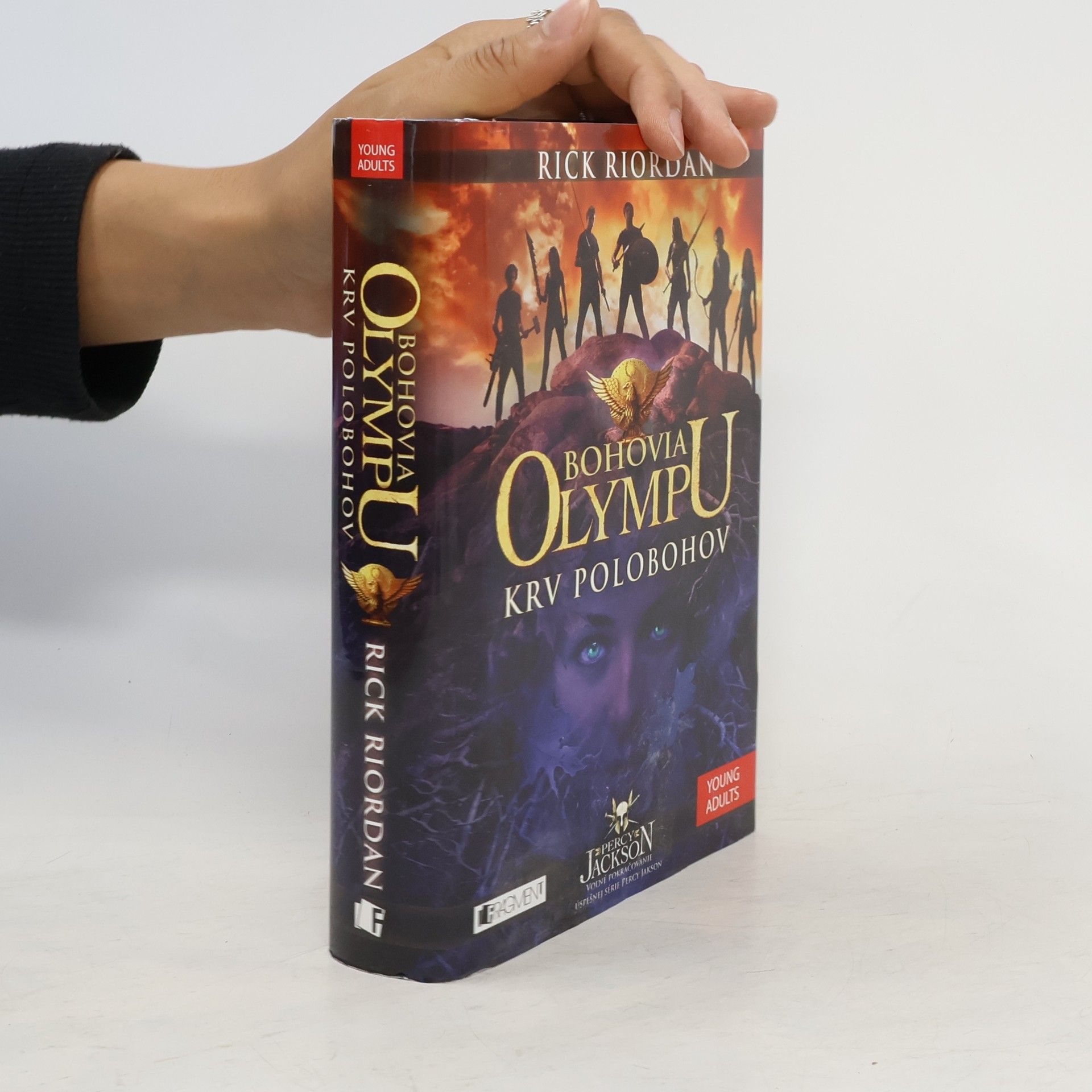 Rick Riordan Krv polobohov. Bohovia Olympu 5