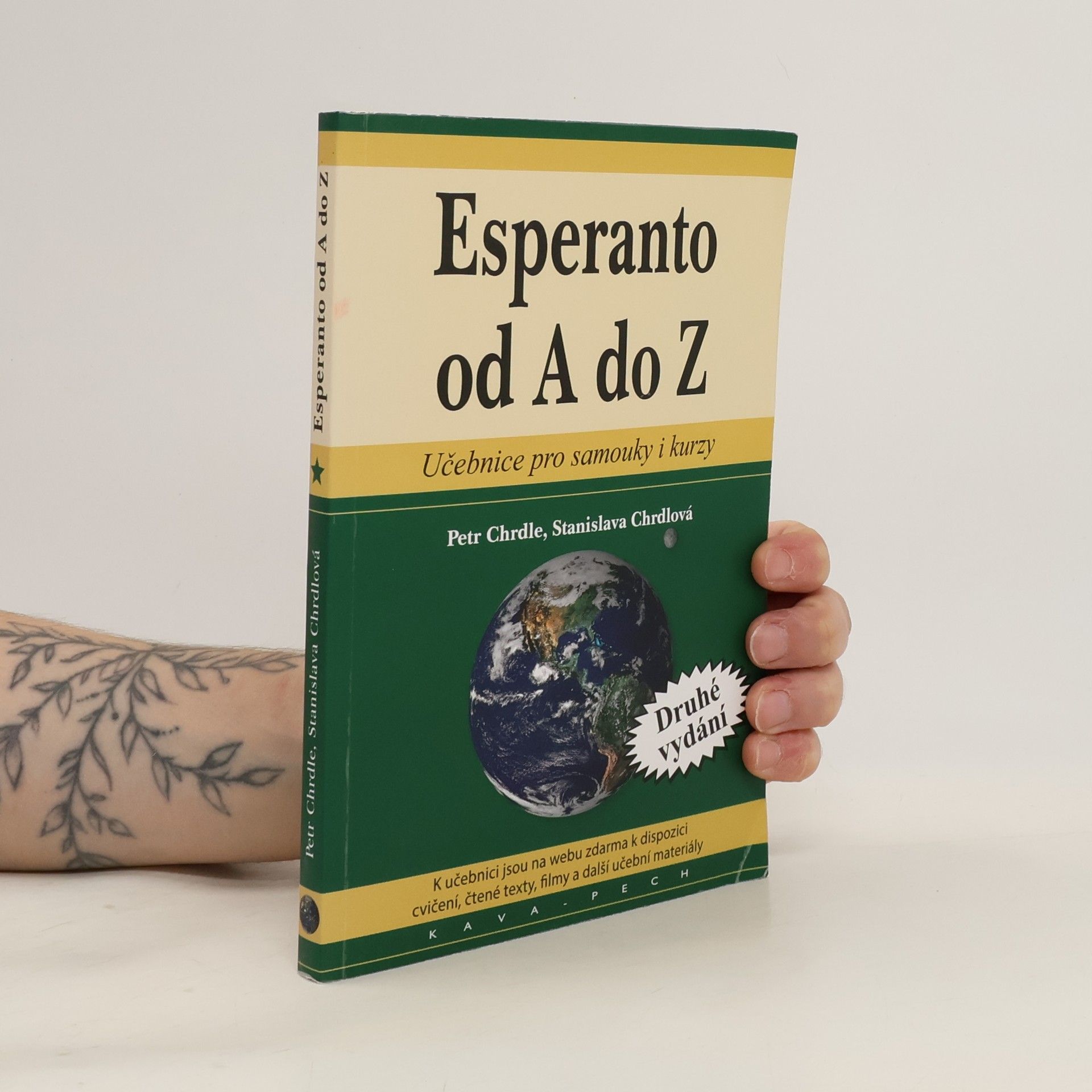 Petr Chrdle Esperanto od A do Z : učebnice pro samouky i kurzy (esperantsky)