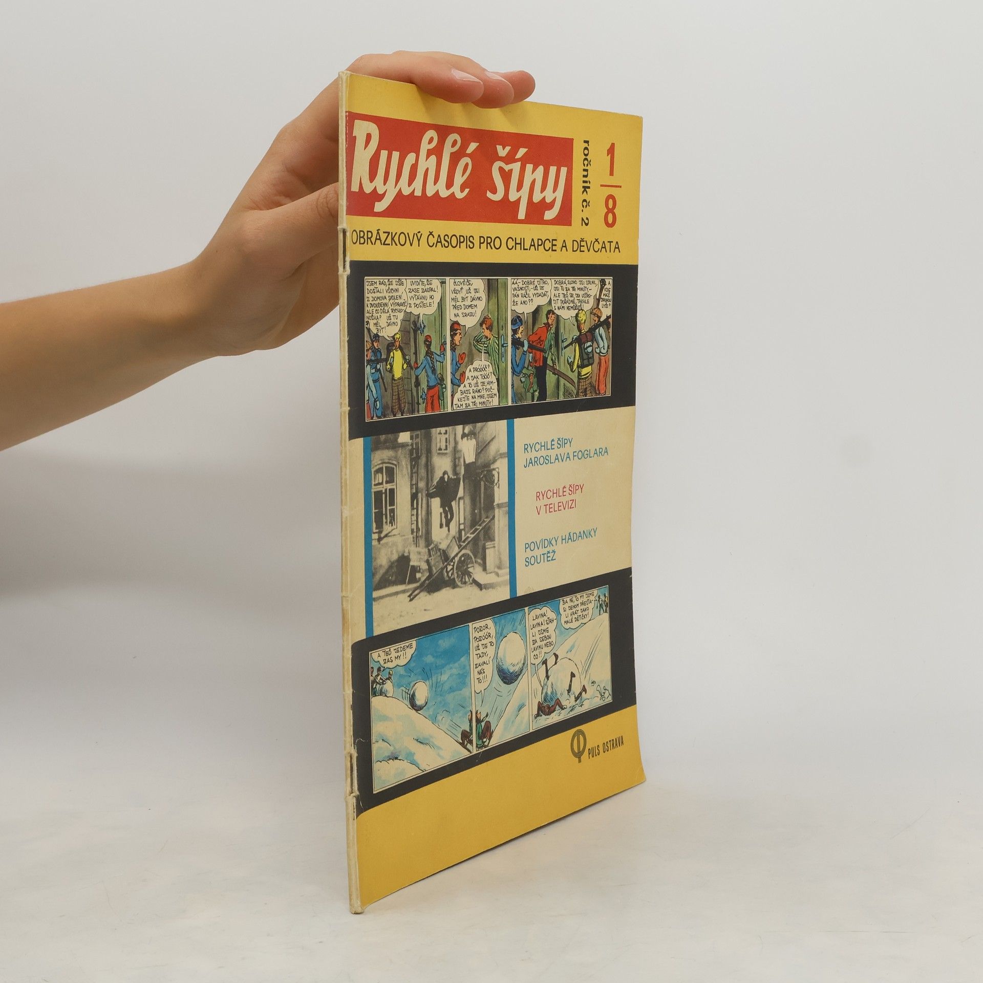 Jaroslav Foglar Rychlé šípy ročník 2. 1/8