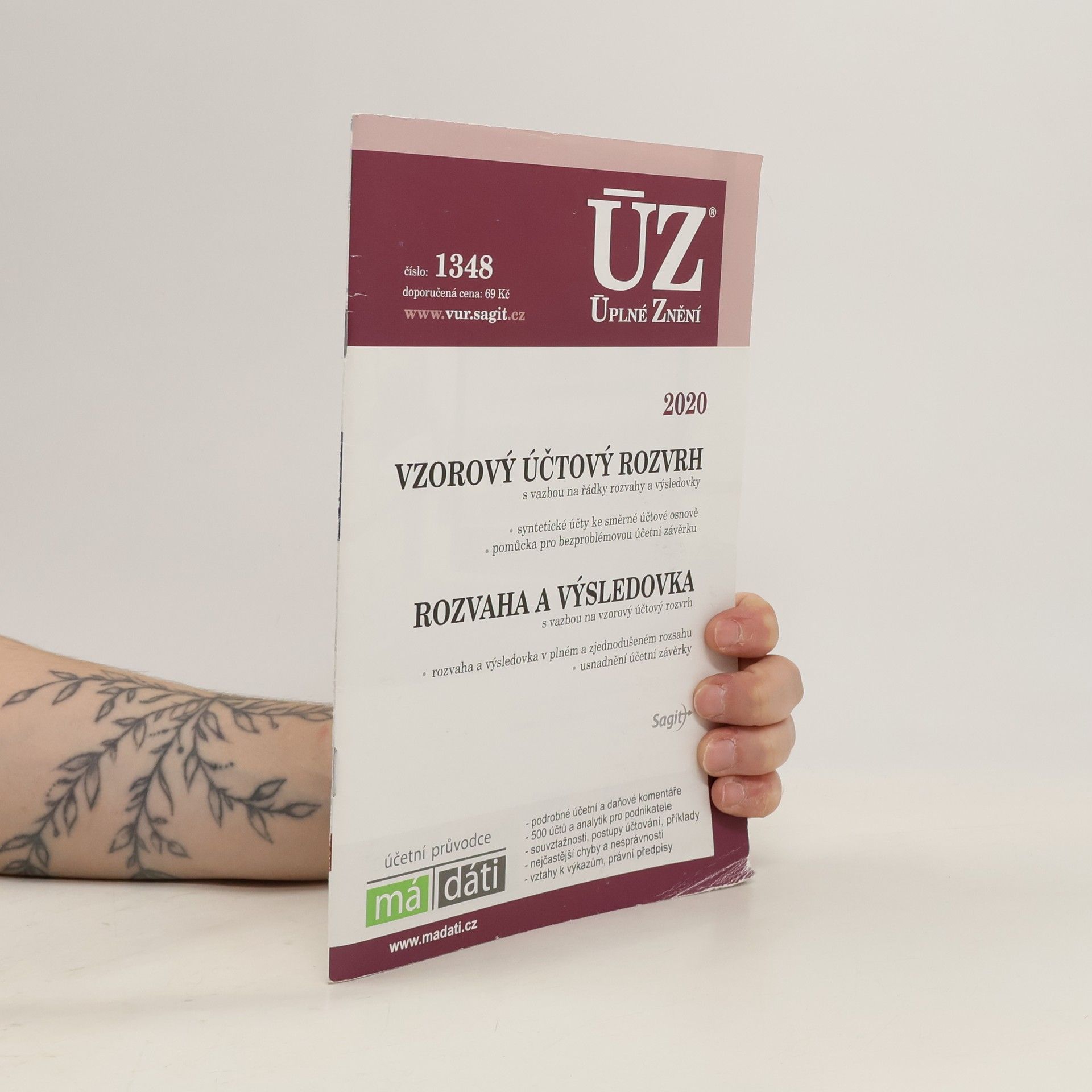 Autorenkollektiv Vzorový účtový rozvrh ; Rozvaha a výsledovka : 2020