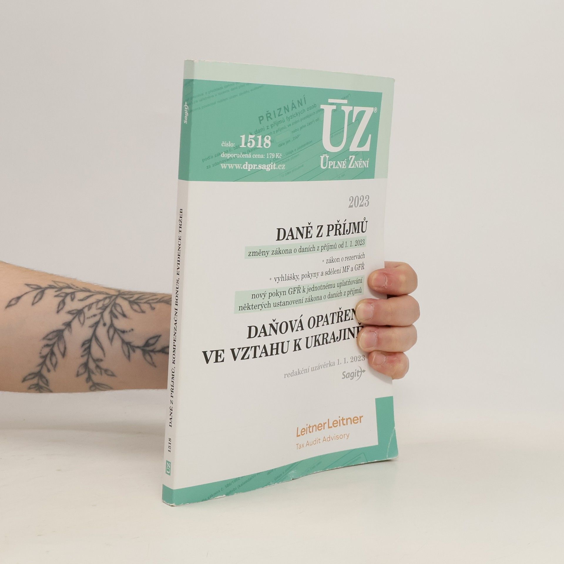 Autorenkollektiv ÚZ 1518 Daně z příjmů