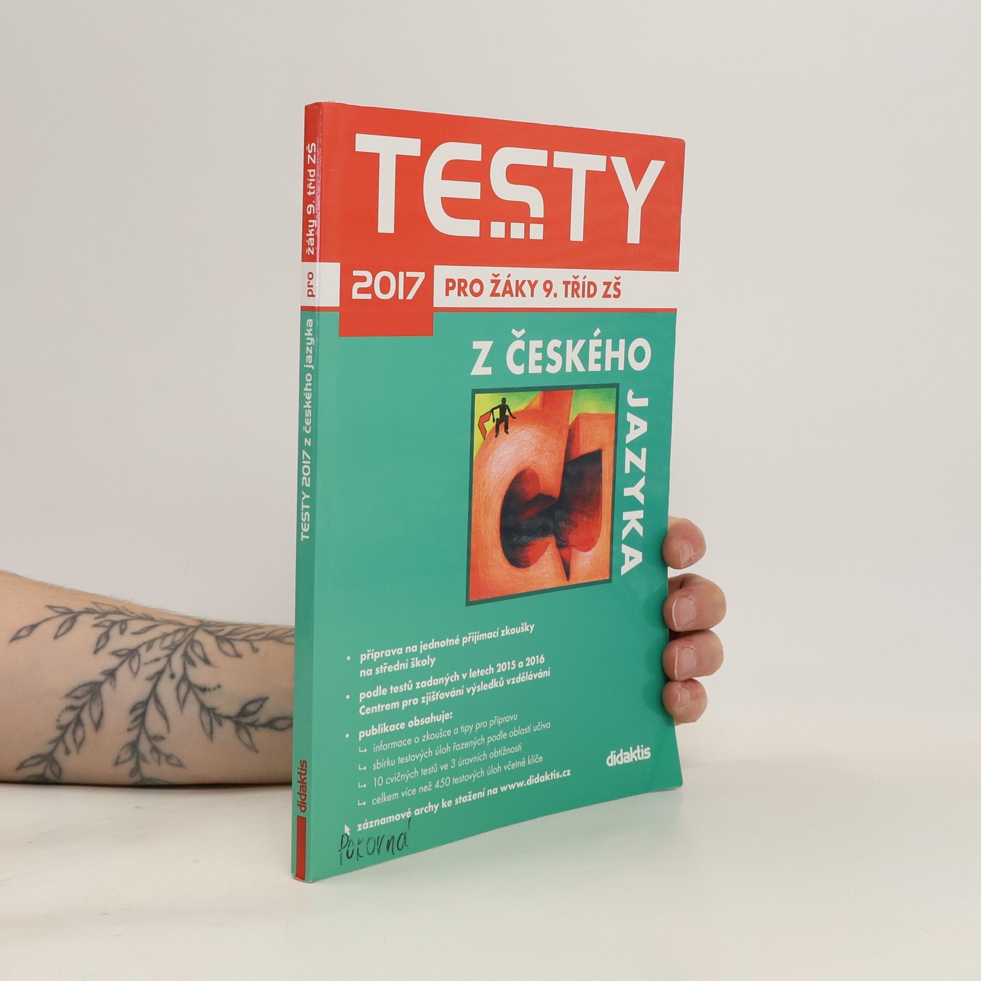 Petra Adámková Testy 2017 z českého jazyka pro žáky 9. tříd ZŠ
