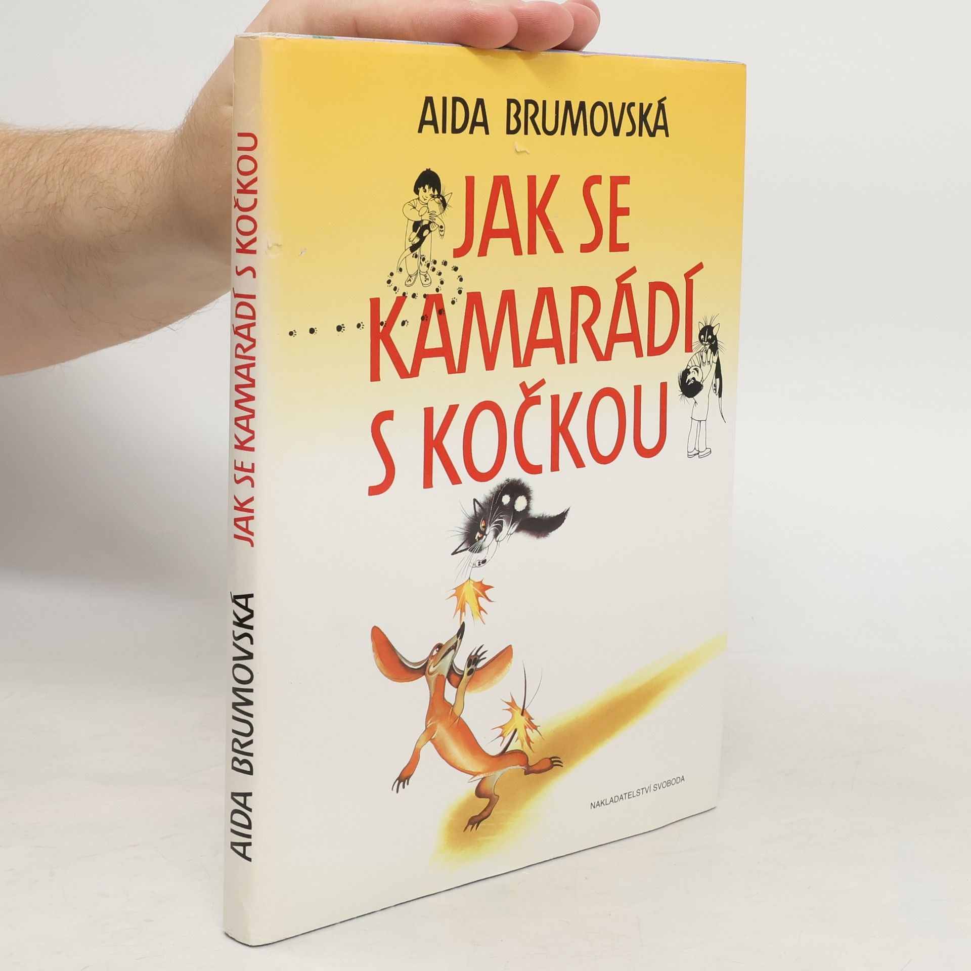 Aida Brumovská Jak se kamarádí s kočkou