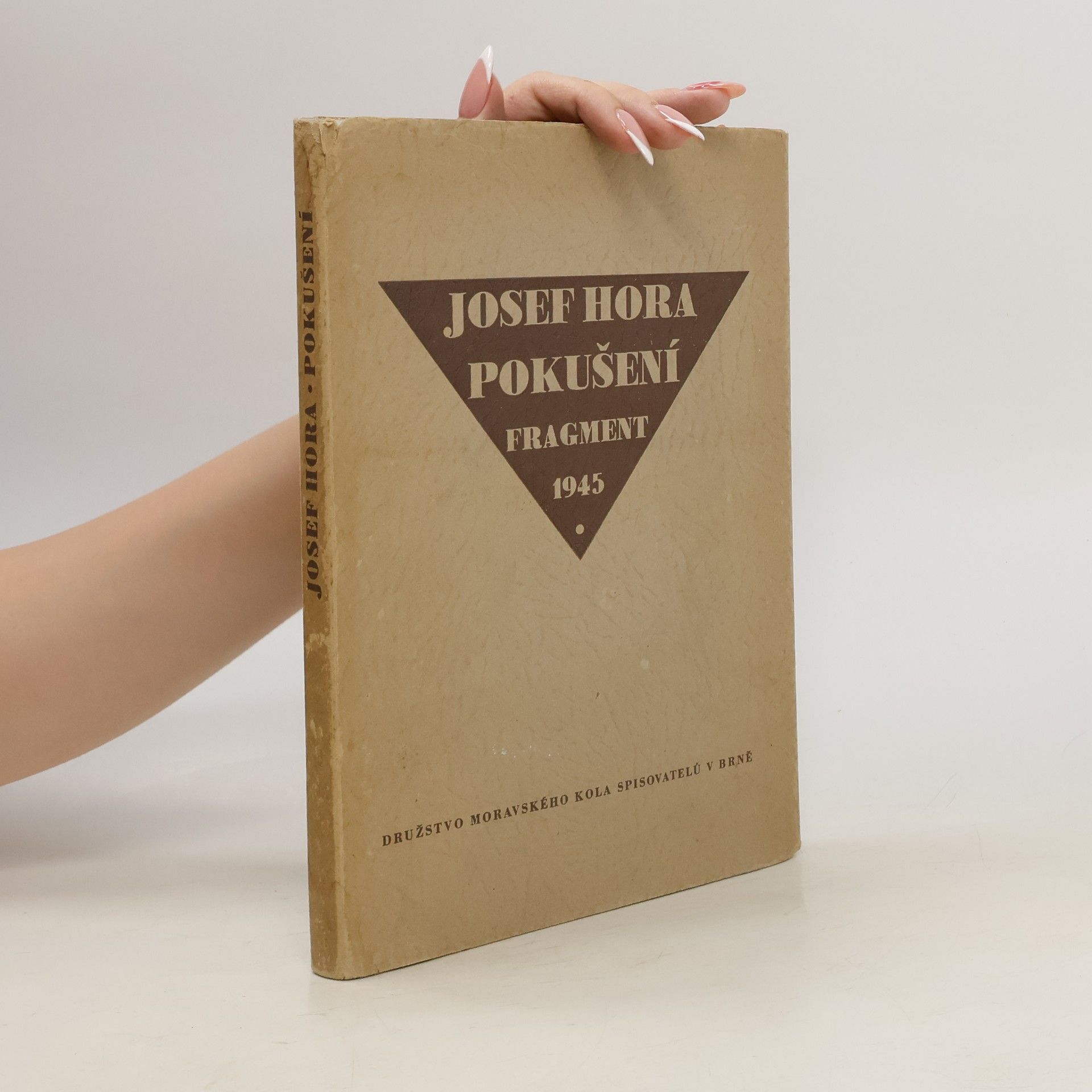 Josef Hora Pokušení. Fragment 1945