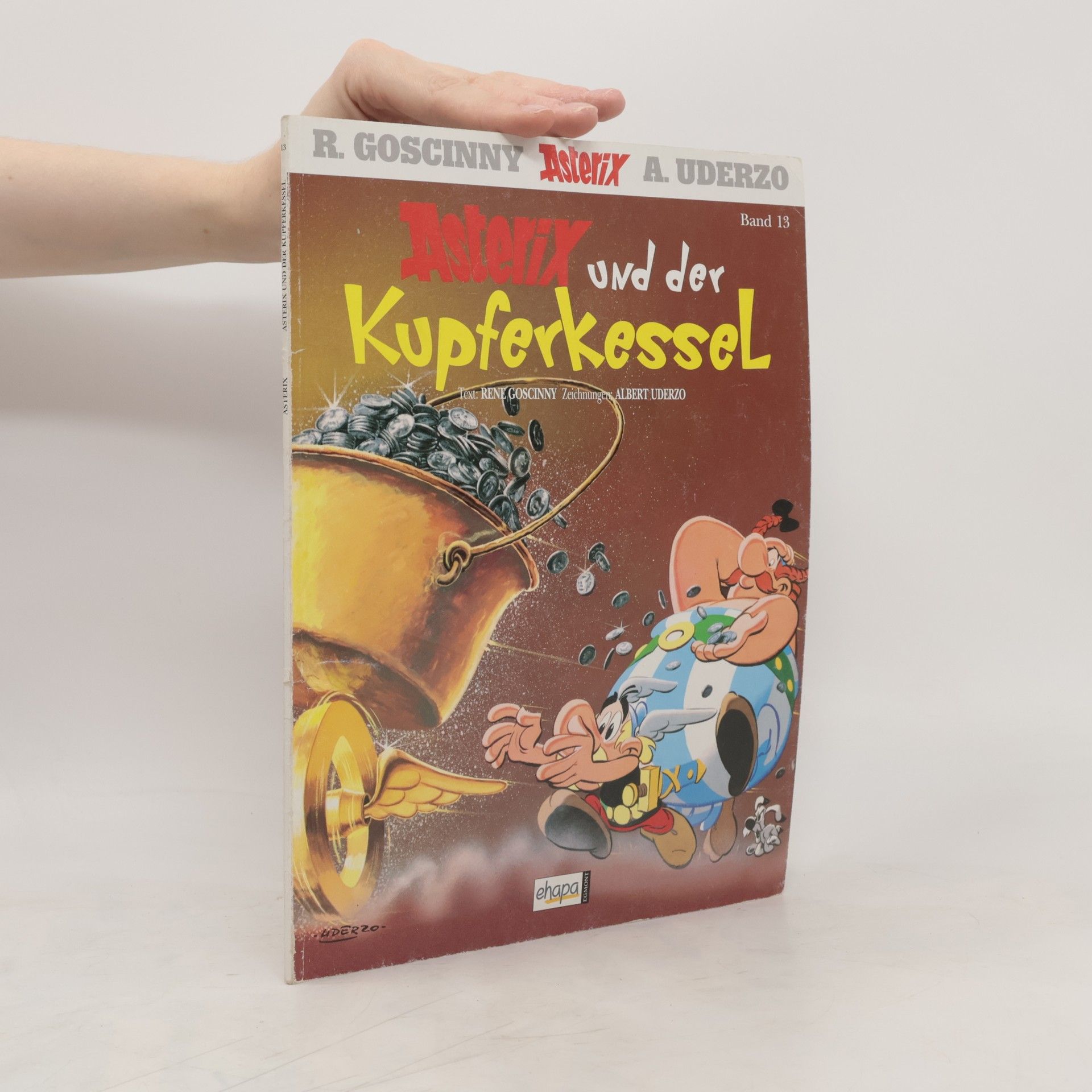 Albert Uderzo Asterix und der Kupferkessel