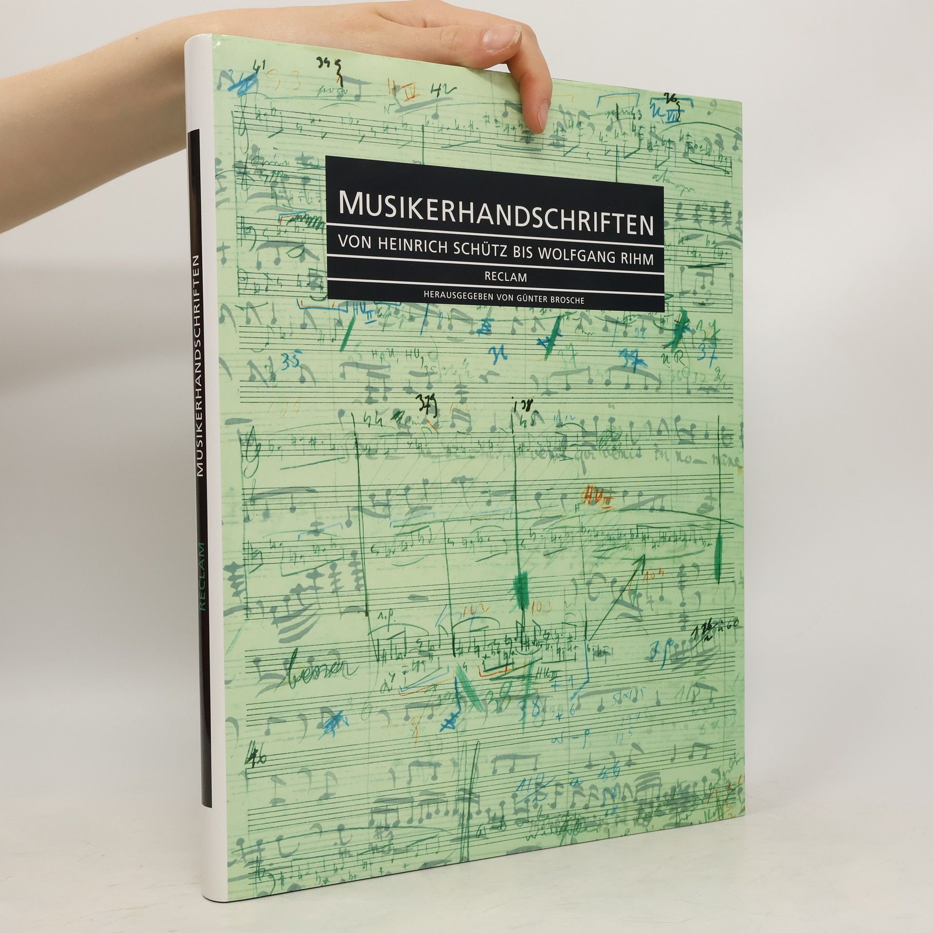 Günter Brosche Musikerhandschriften