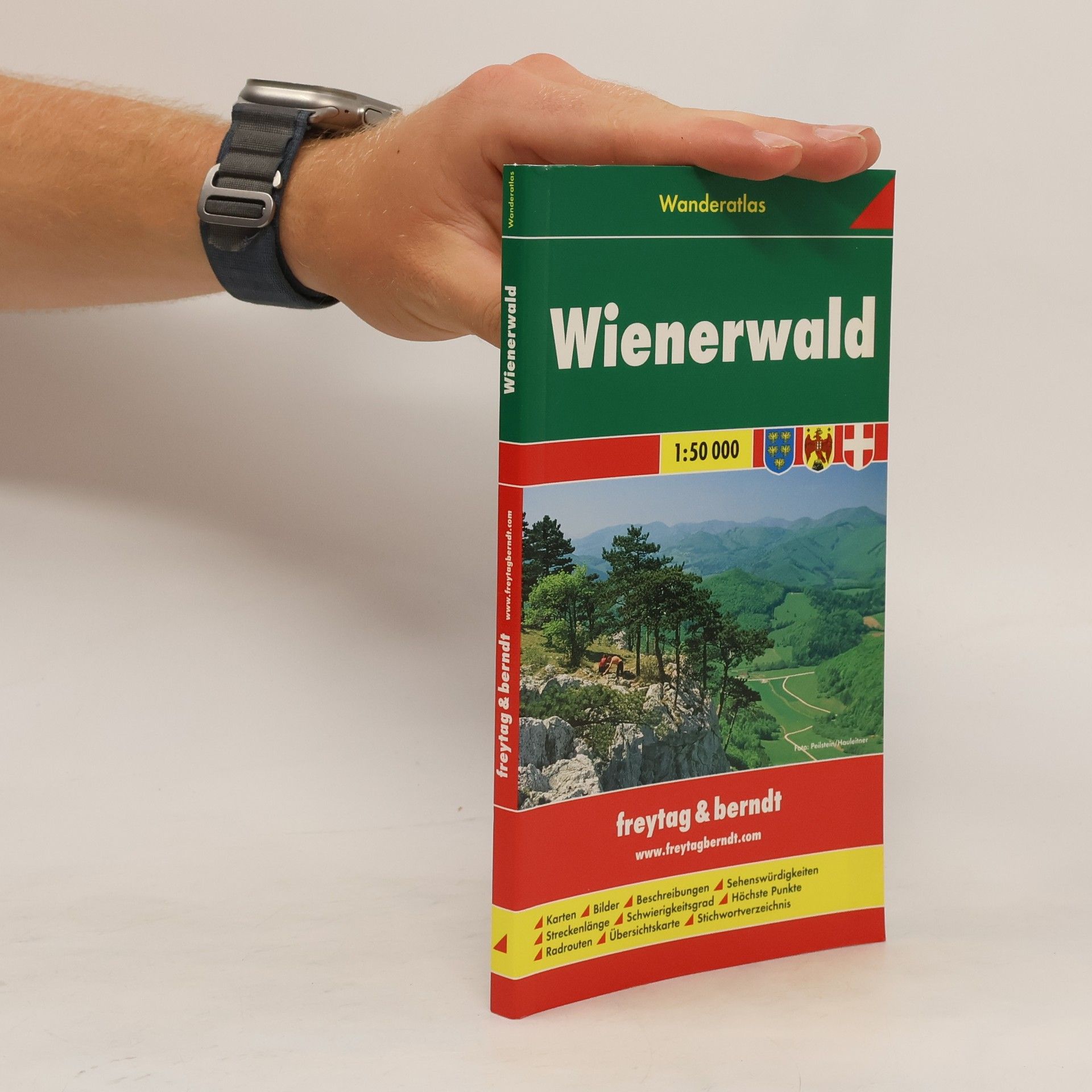 Erwin Benesch Freytag-&-Berndt-Wanderatlas Wienerwald