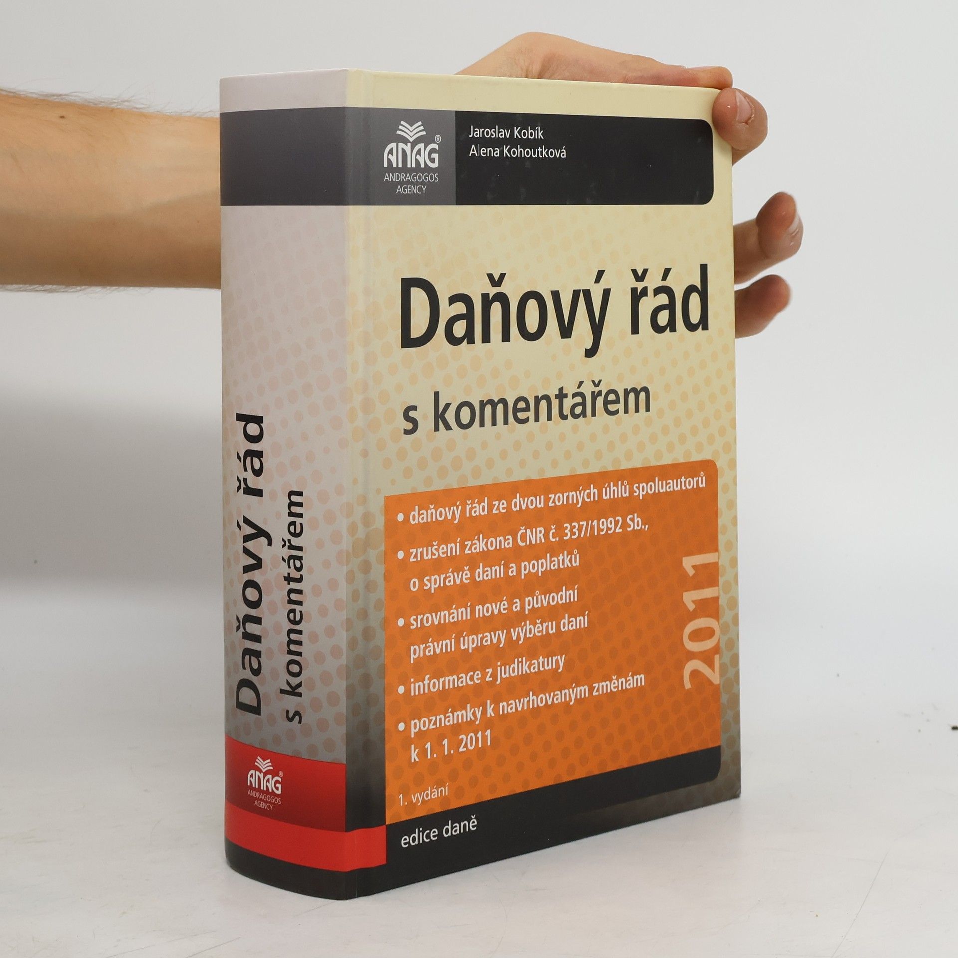 Jaroslav Kobík Daňový řád s komentářem 2011