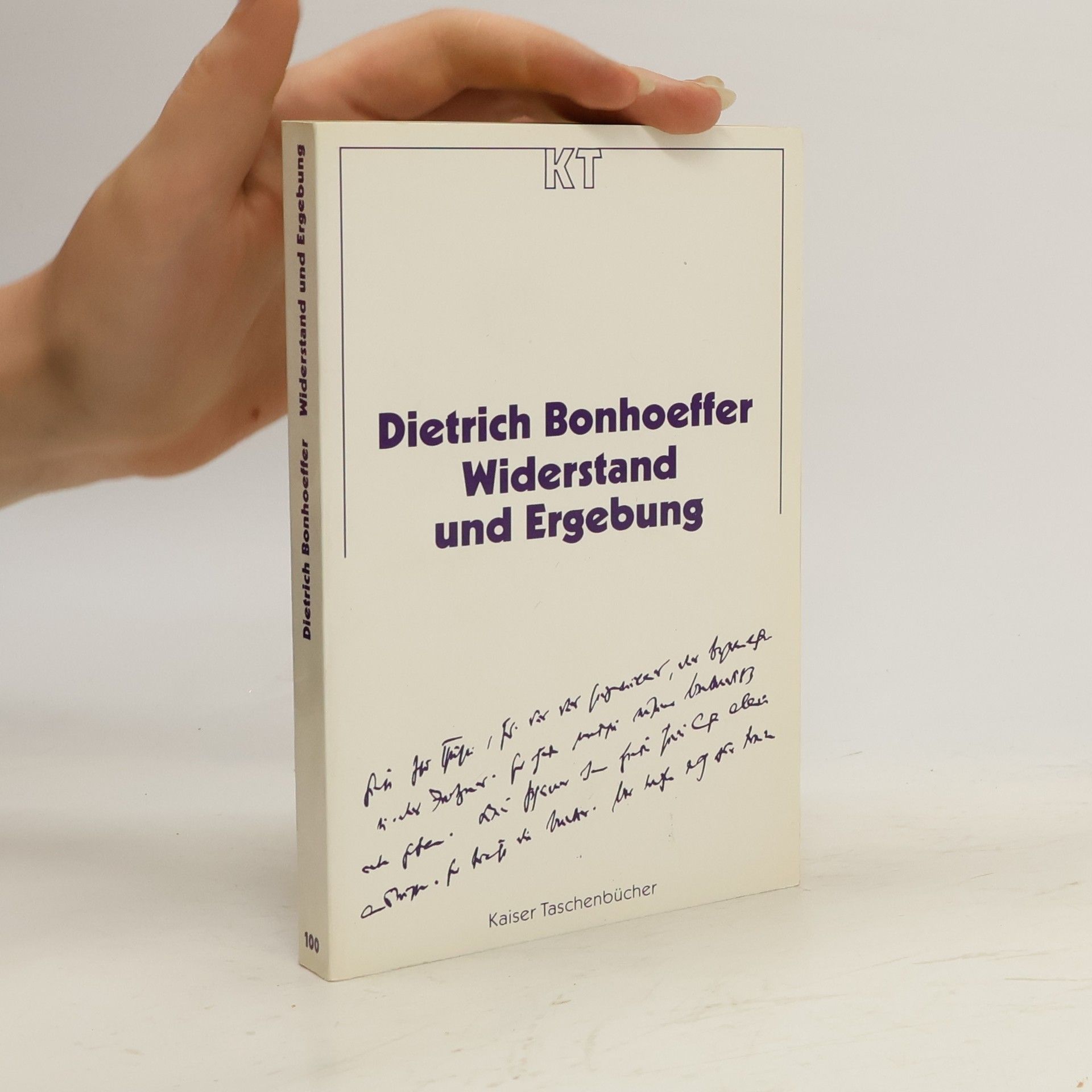 Dietrich Bonhoeffer Widerstand und Ergebung