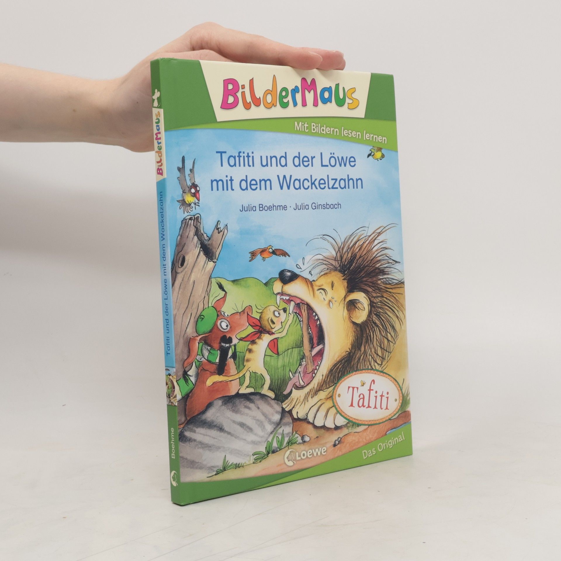 Julia Boehme Bildermaus - Tafiti und der Löwe mit dem Wackelzahn