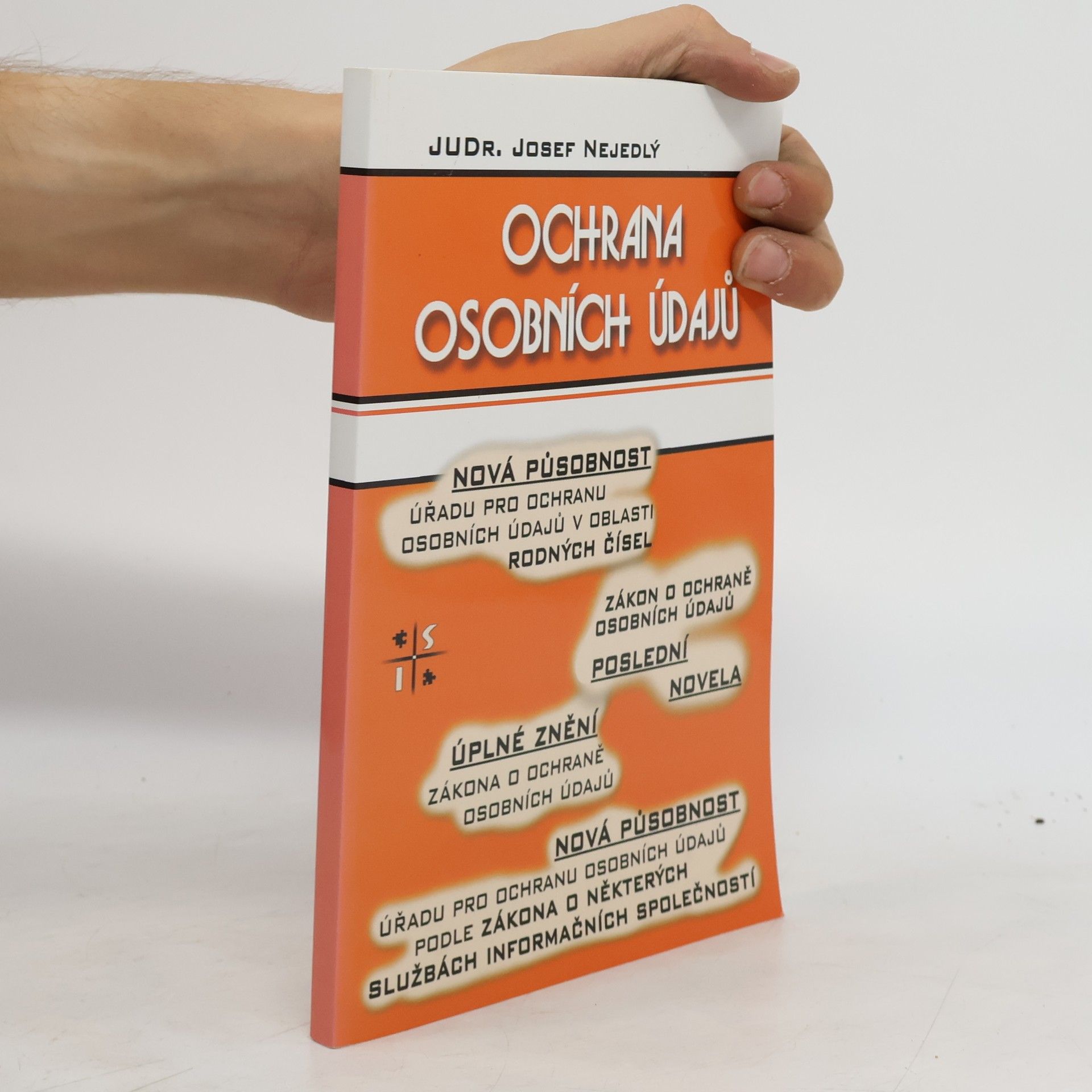 Josef Nejedlý Ochrana osobních údajů