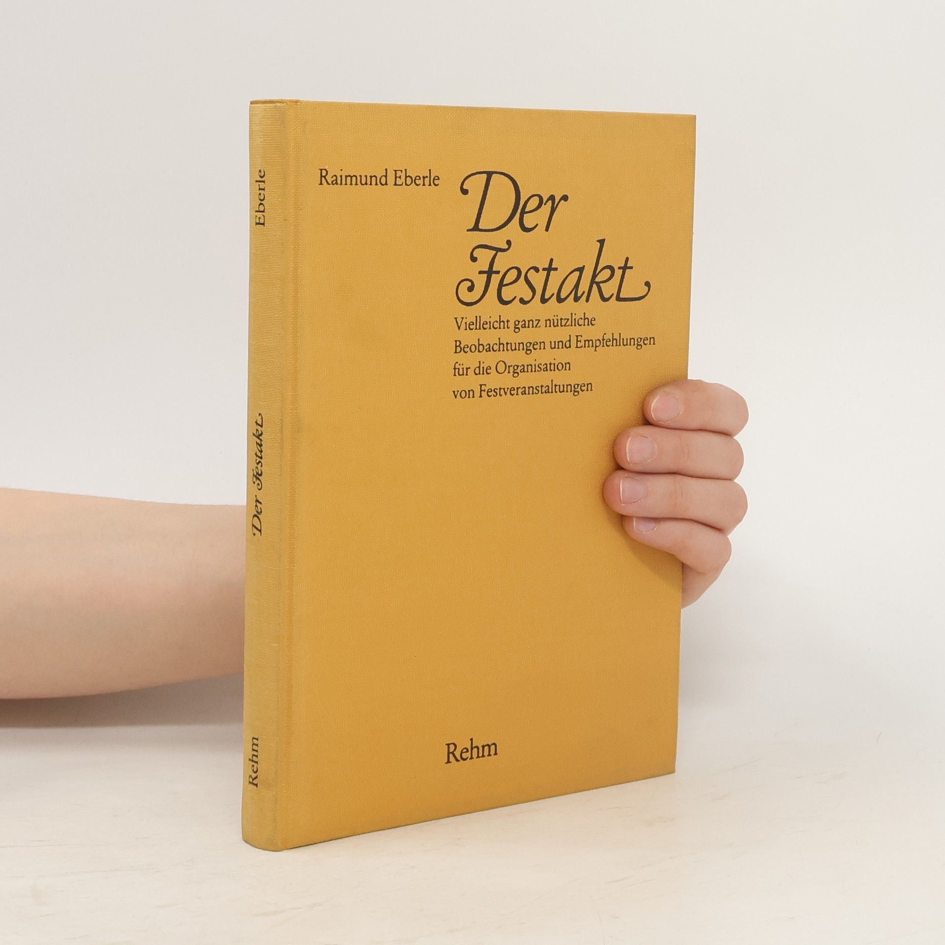 Raimund Eberle Der Festakt