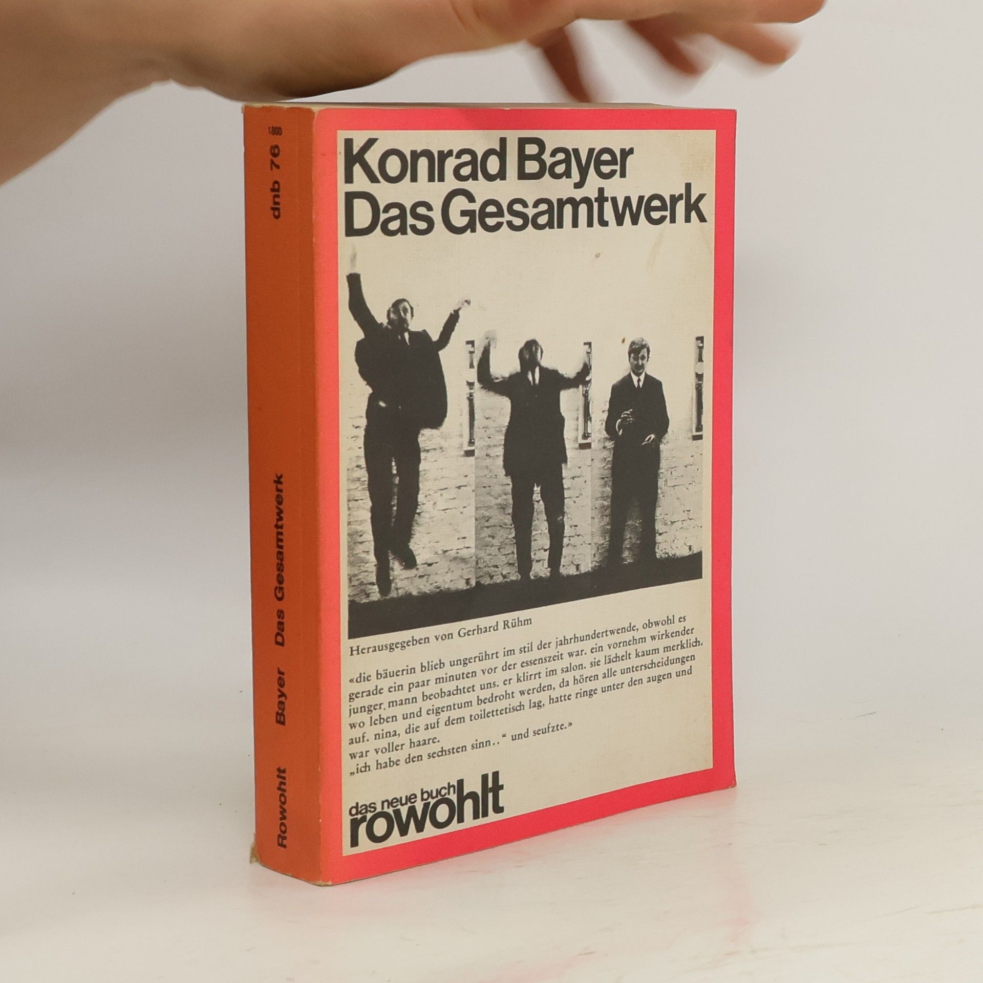 Konrad Bayer Das Gesamtwerk