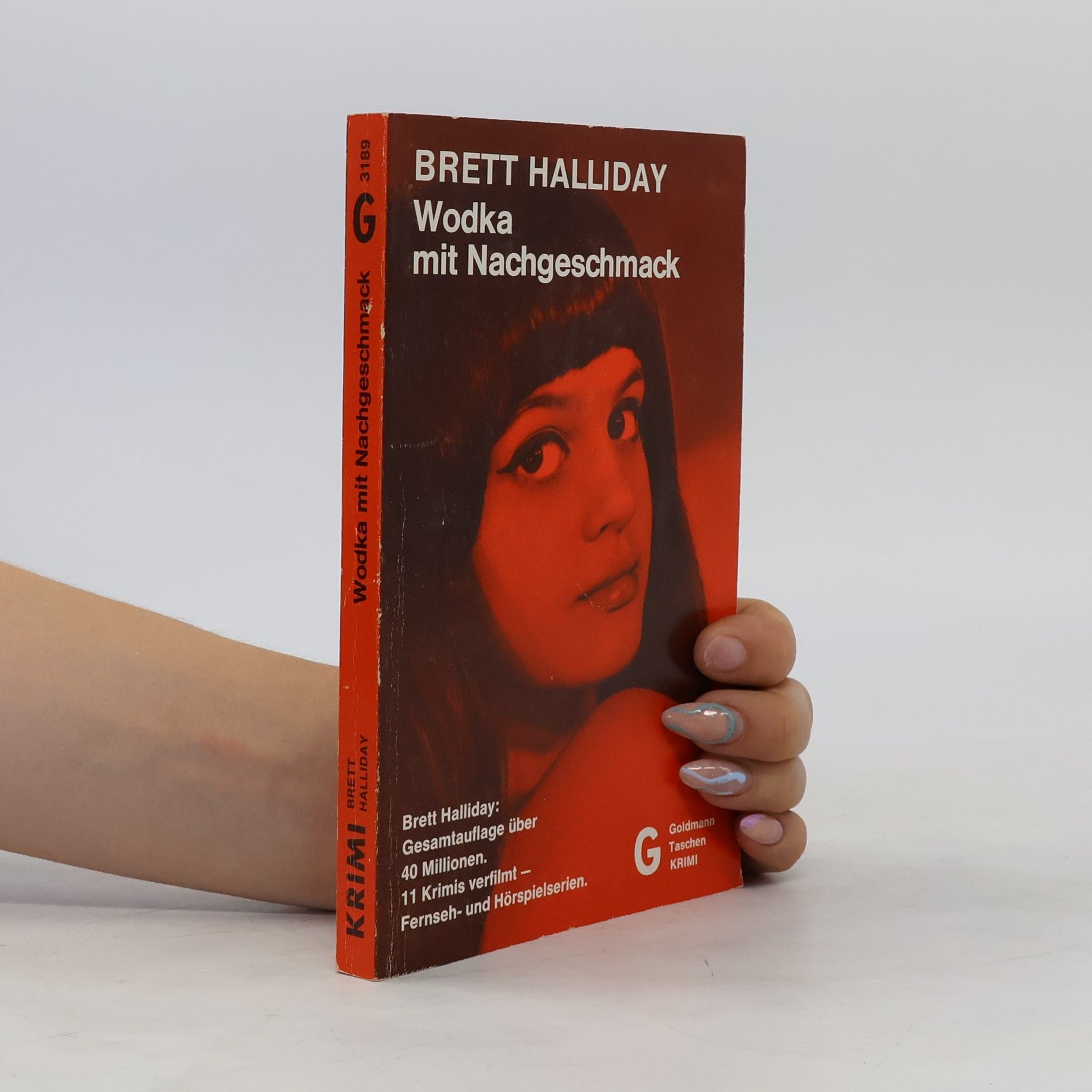 Brett Halliday Wodka mit Nachgeschmack