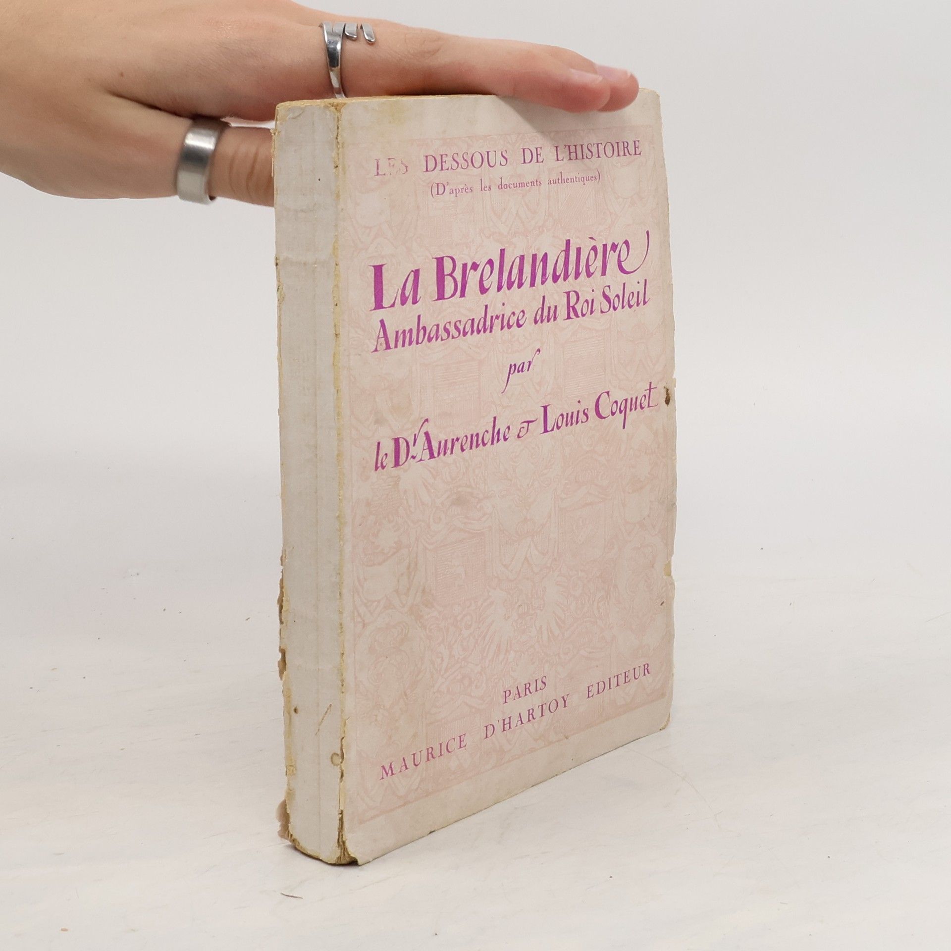 Henri Aurenche La Brelandière Ambassadrice du Roi Soleil