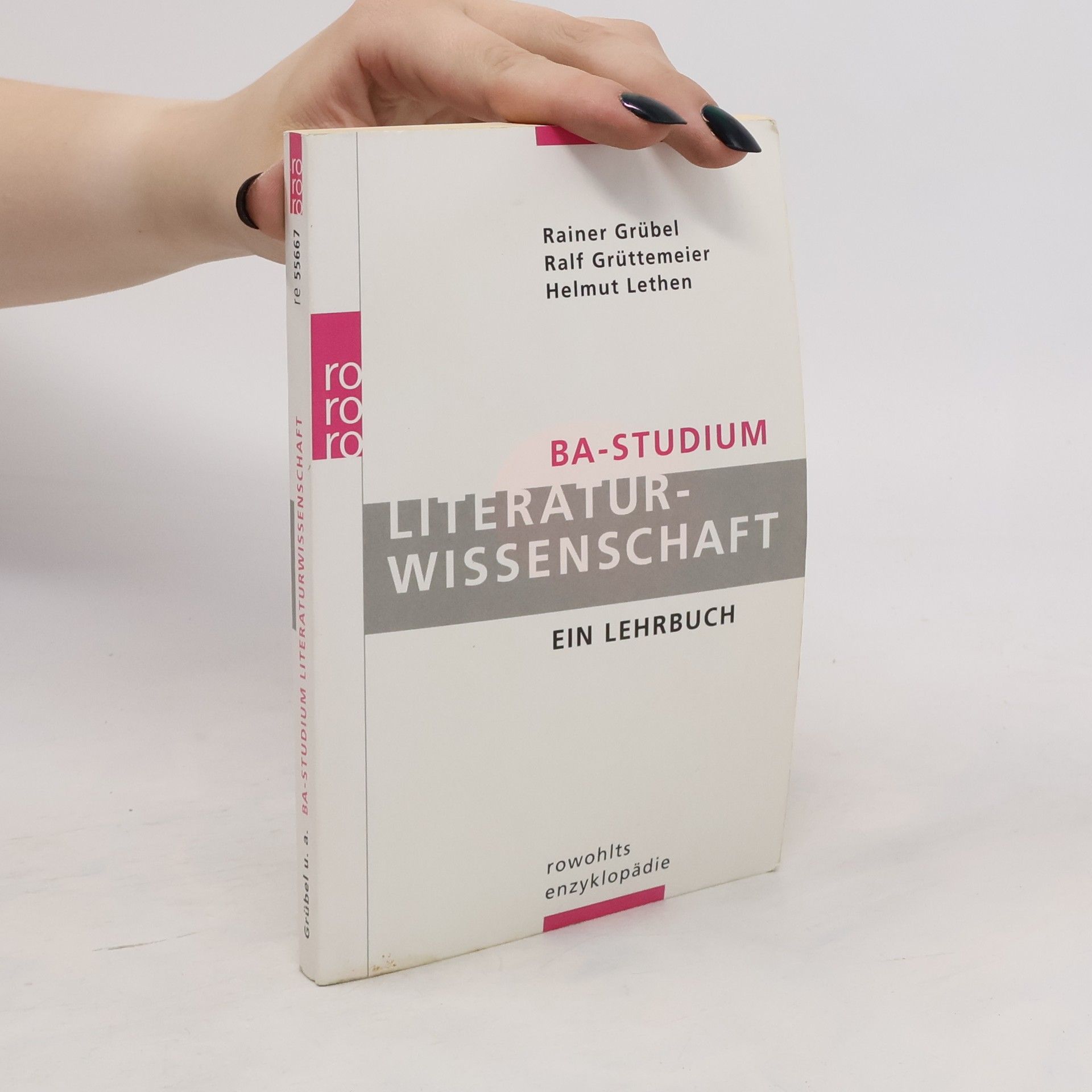 Rainer Grübel BA-Studium Literaturwissenschaft