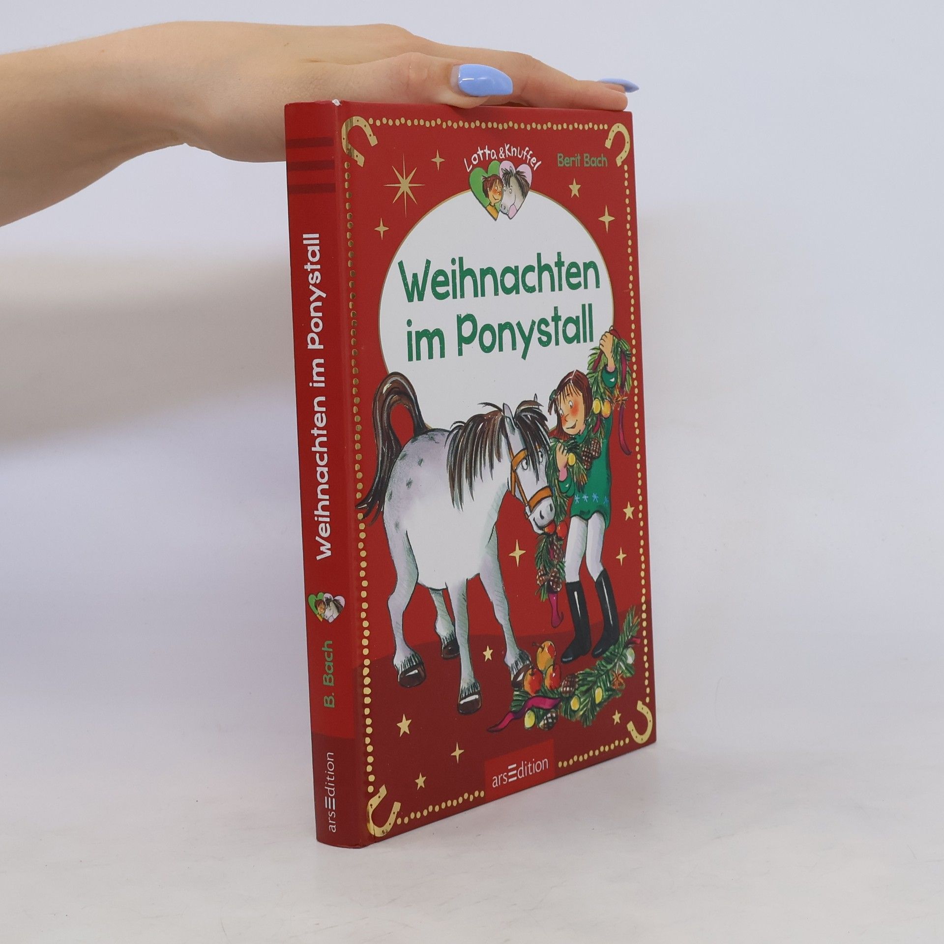 Berit Bach Weihnachten im Ponystall (Lotta und Knuffel)