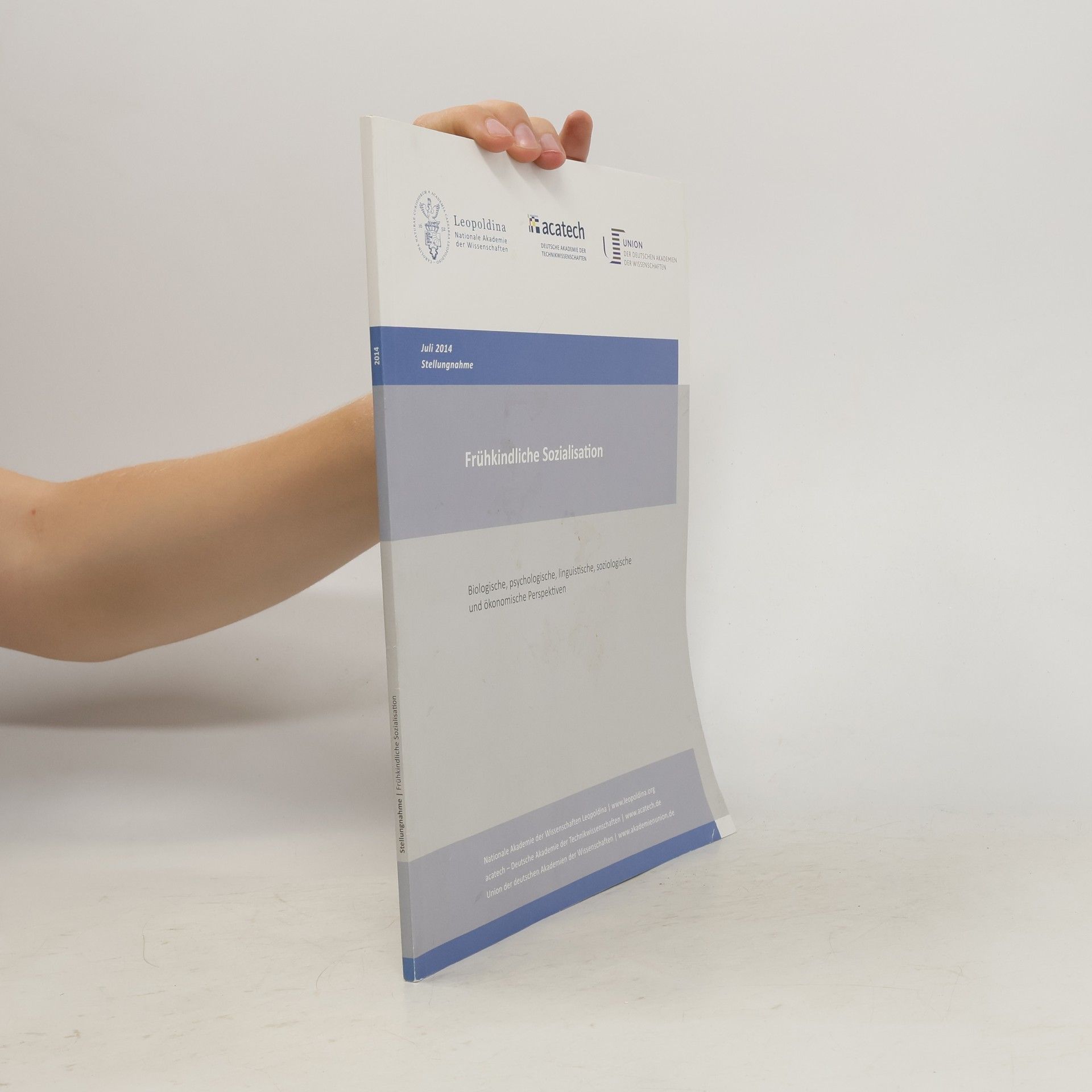 AA.VV. Frühkindliche Sozialisation
